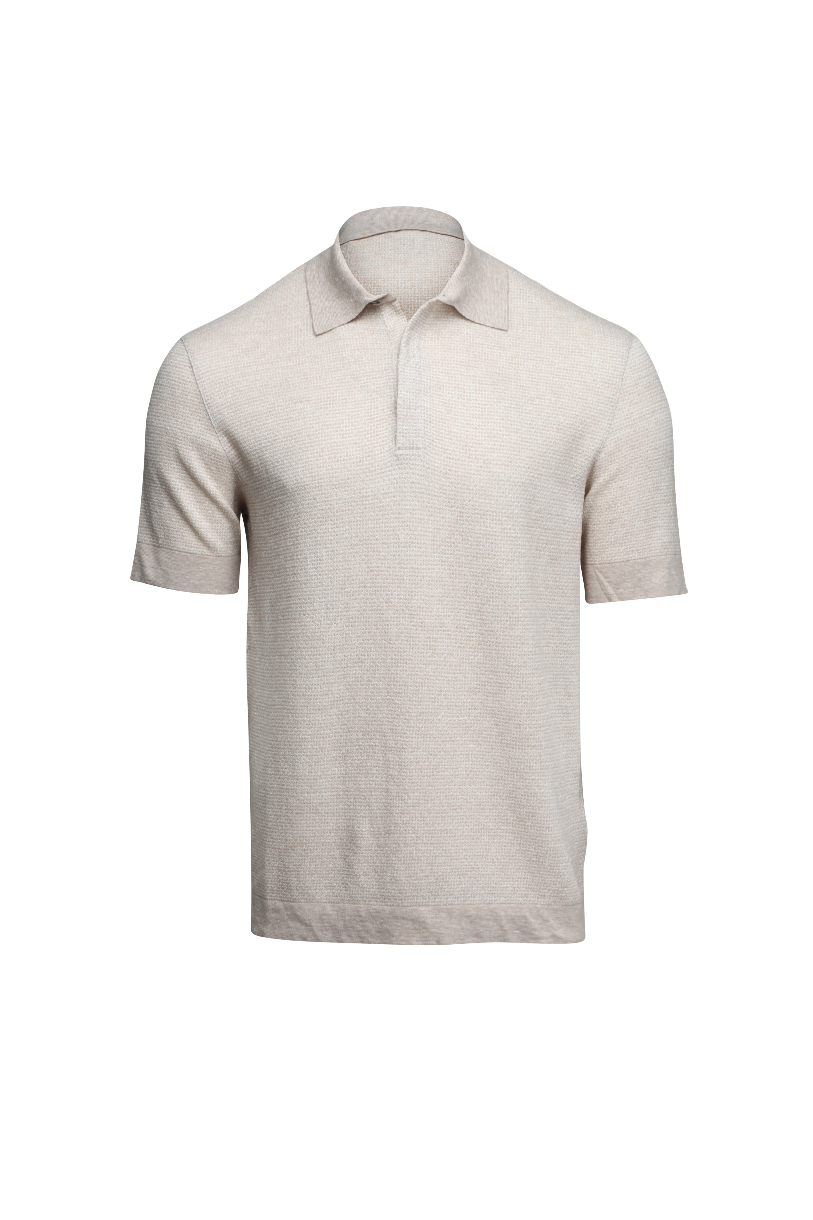 Tシャツ・カットソー STELLA McCARTNEY Brown Cashmere Blend Polo Shirt uploading-1601689.JPG