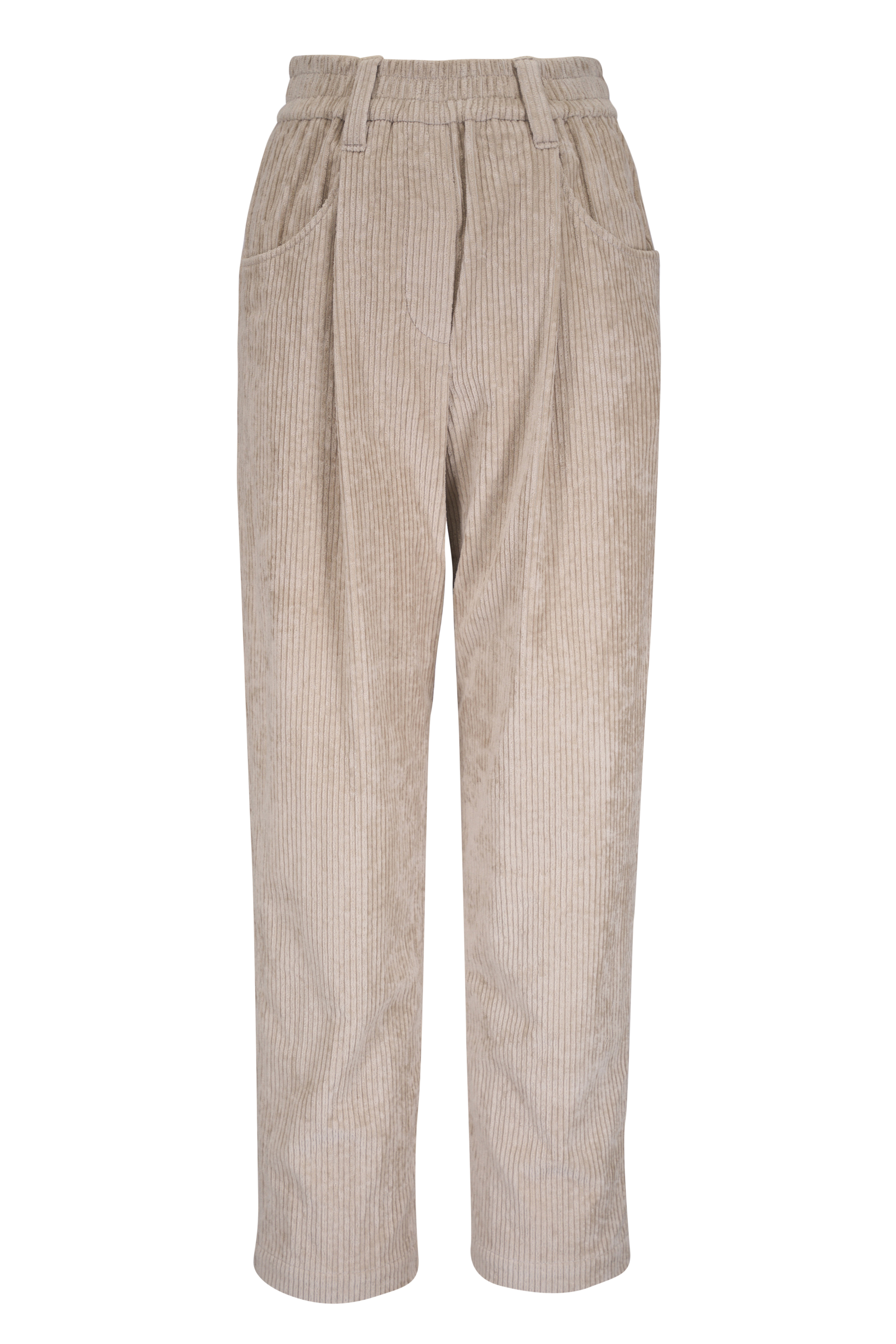 ショートパンツ Brunello Cucinelli Baggy Pull-On Pants In Cotton Cover Up Pull On Baggy Shorts | BRUNELLO CUCINELLI – Marissa Collections