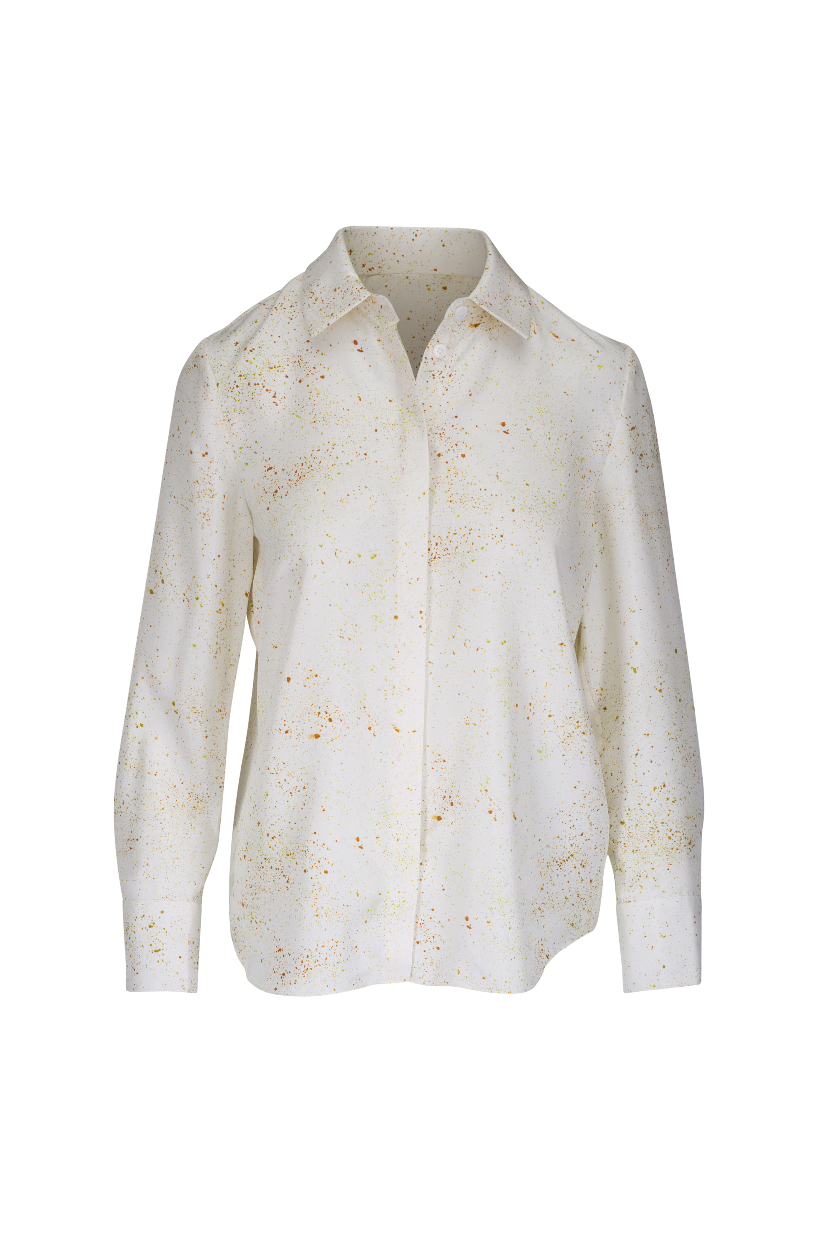 Khaite カルロンクスリフシャツトレス 5364541W541 103 Khaite - Corette Ivory Strappy Back Top | Mitchell Stores