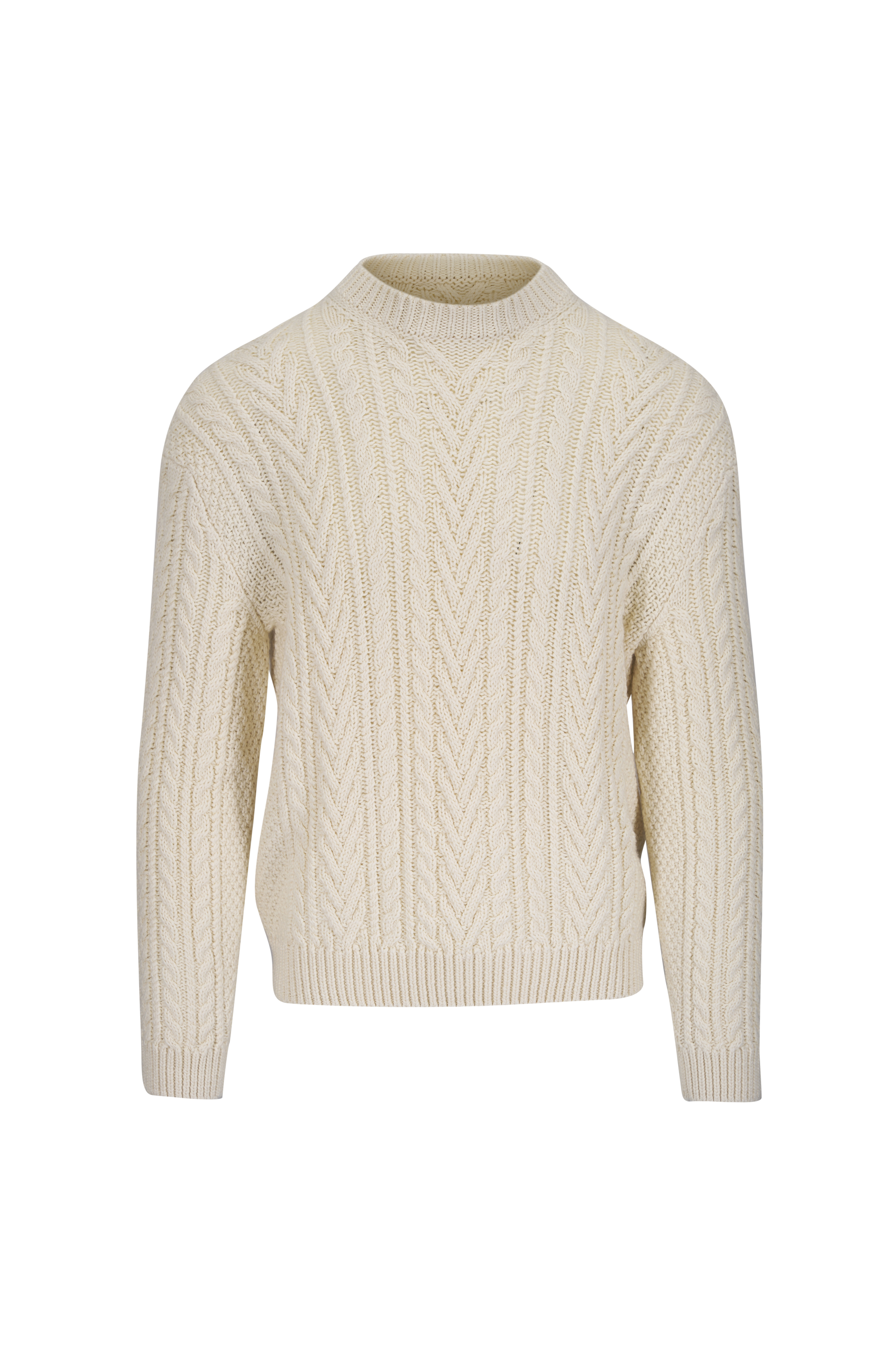 Loro Piana - Natural Mélange Cashmere Quarter Zip Pullover