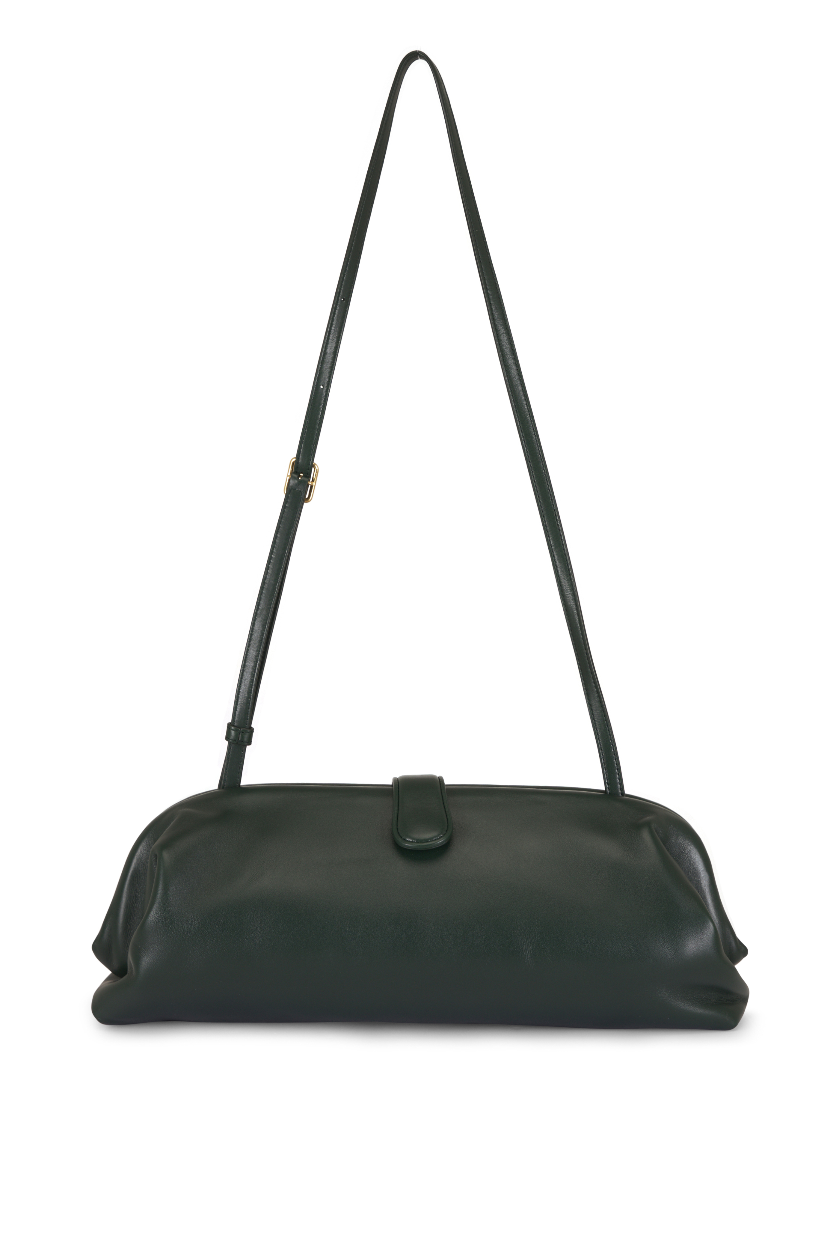 Tom Ford - Embossed Leather Shoulder Bag in Emerald