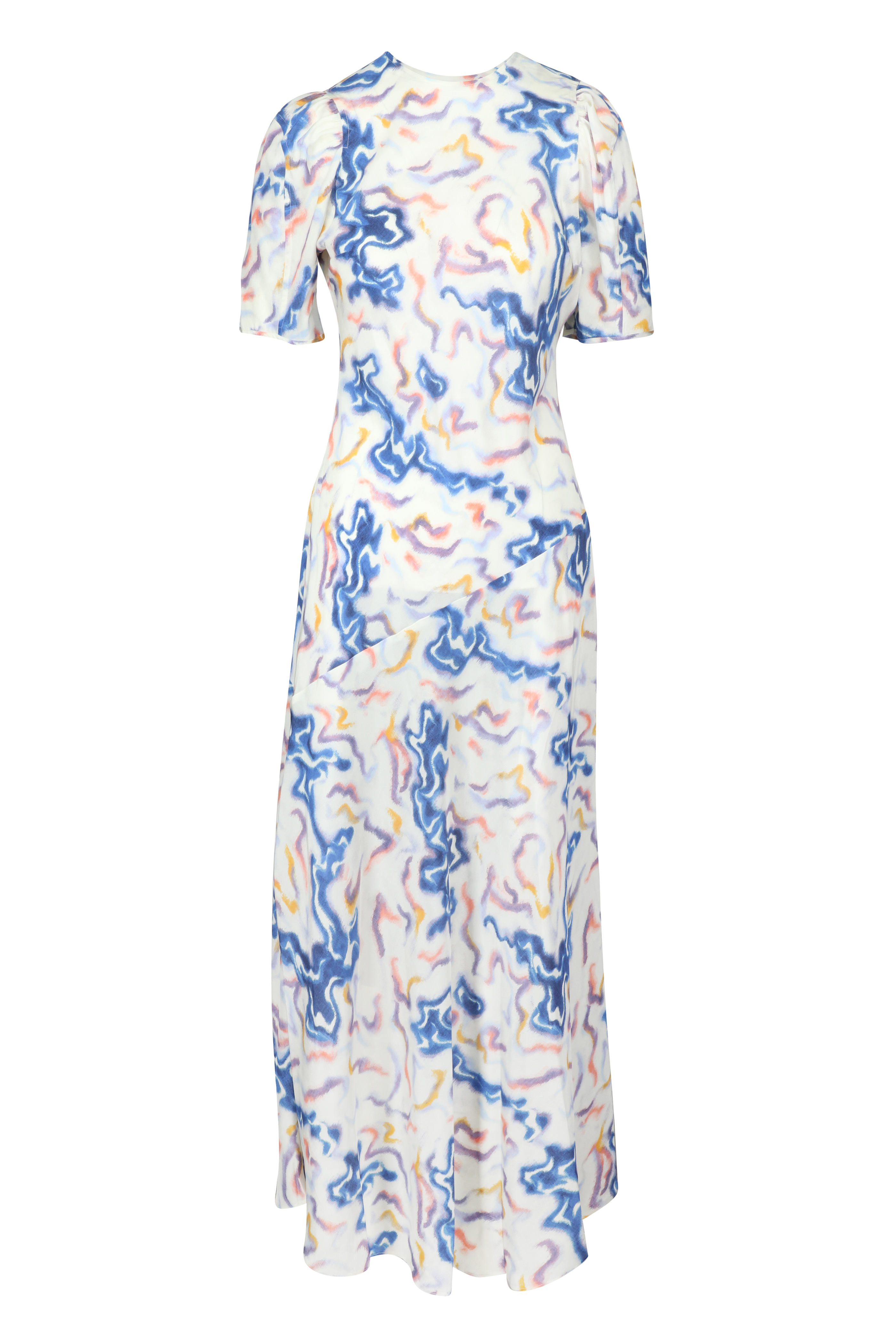 Leo Lin - Bianca Wisteria Print Midi Dress | Mitchell Stores