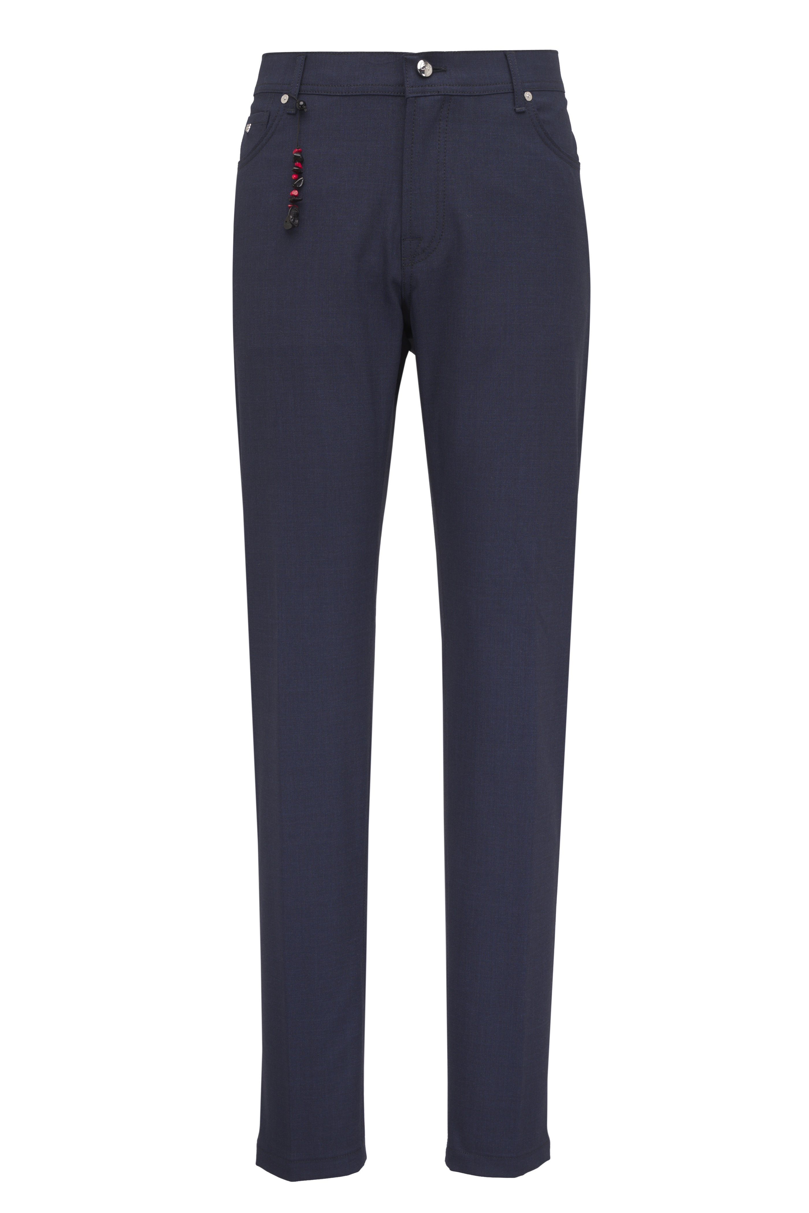Ralph Lauren Purple Label - Orange Poppy Stretch Cotton & Linen Jean