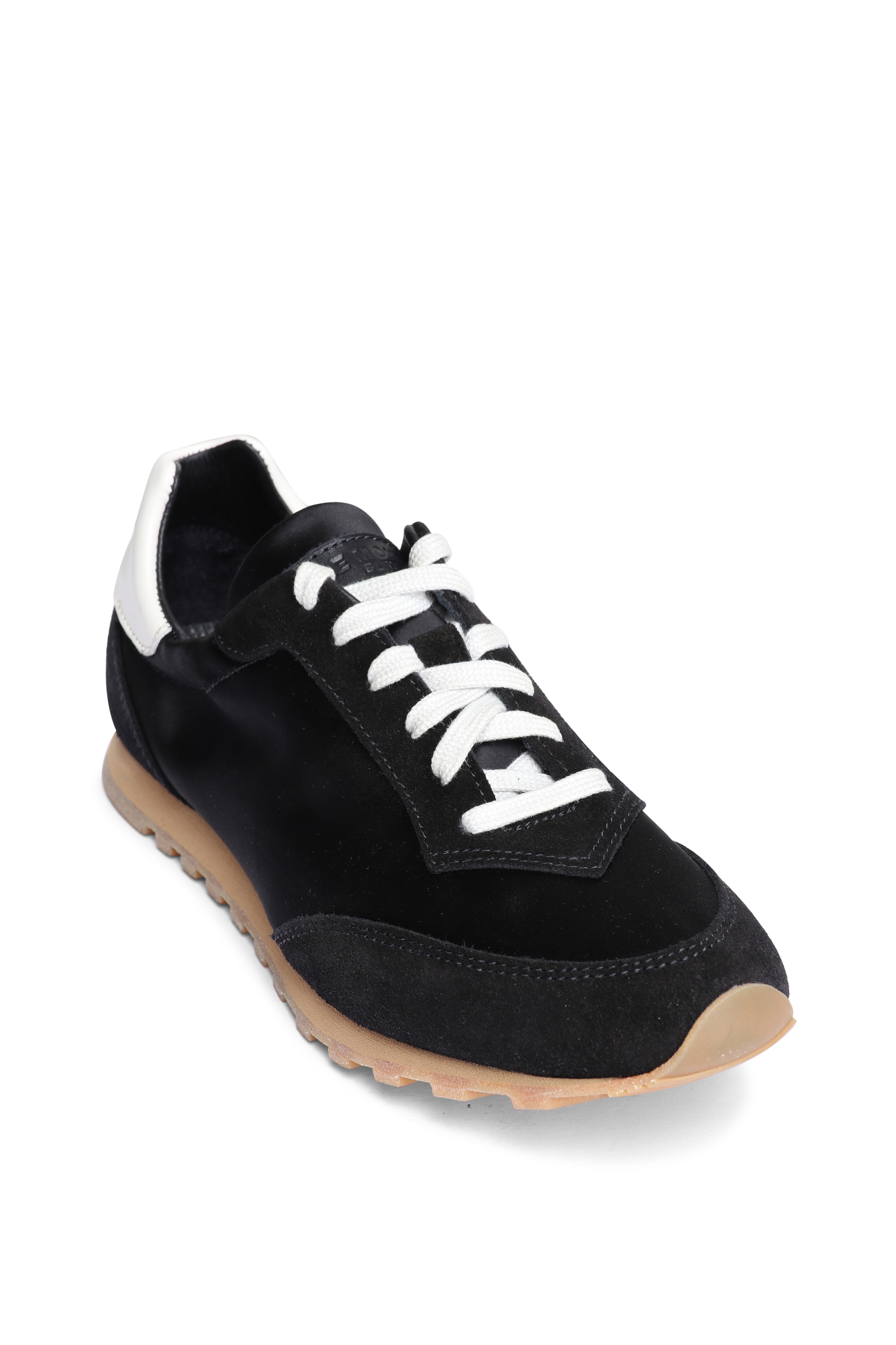 PRADA ローヒル Prada Re-Nylon Gabardine Low Top Sneakers Black Black White Men's