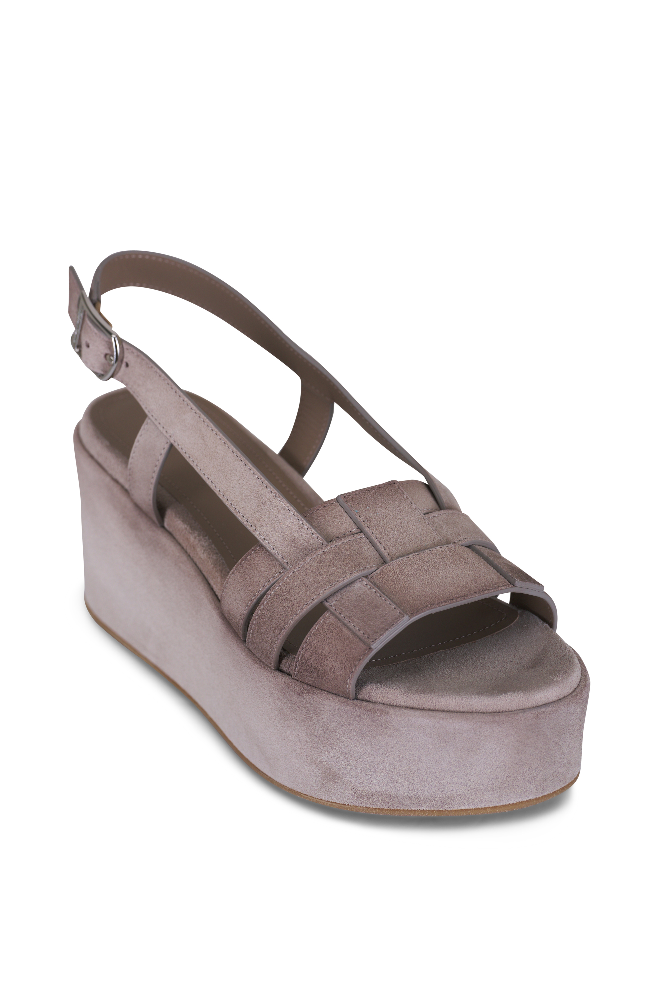 Jimmy Choo - Dellena Ballet Pink Espadrille Wedge, 100mm Jimmy Choo - Dellena Ballet Pink Espadrille Wedge, 100mm