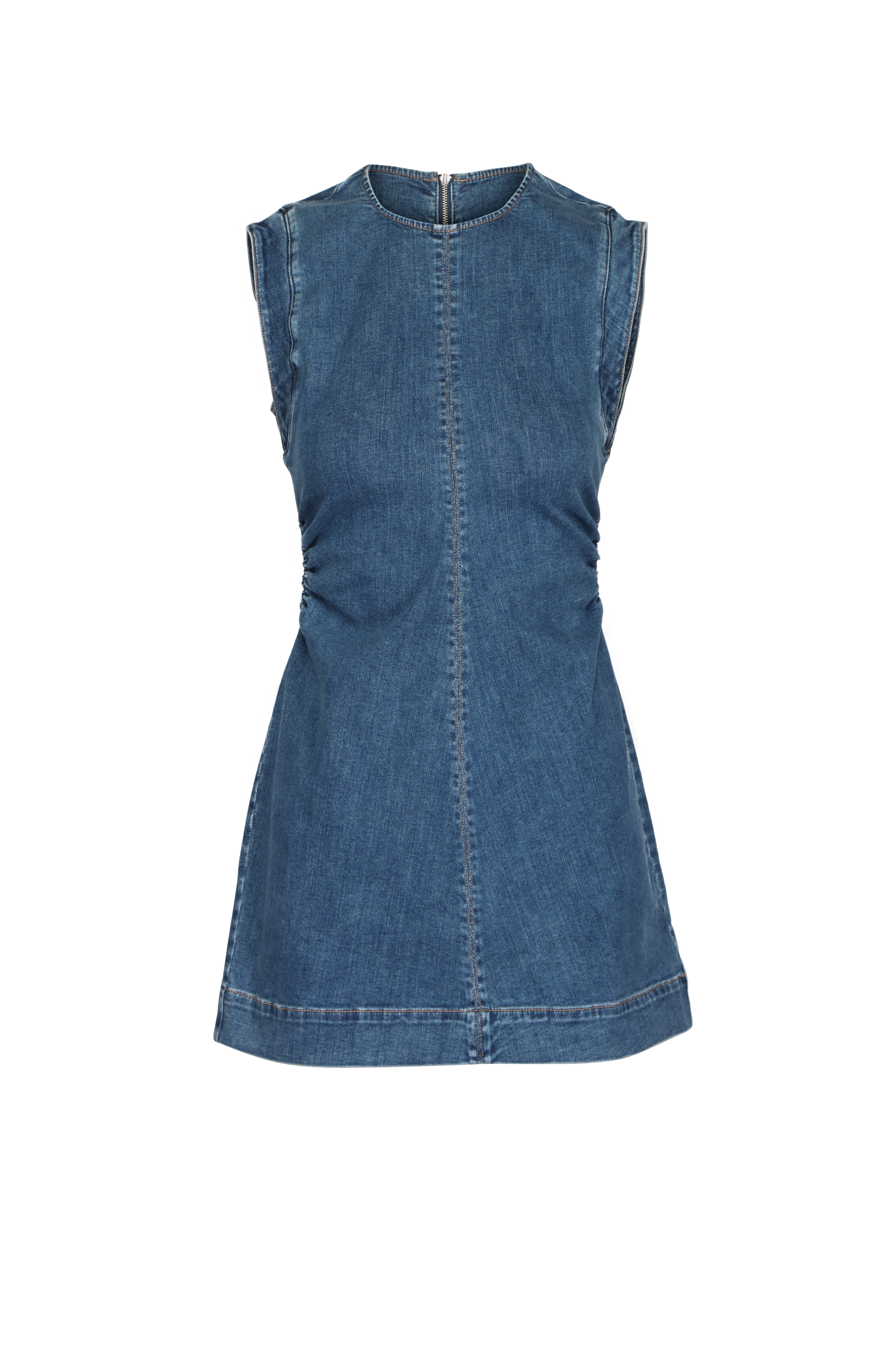 white christmas dresses Ray Denim Mini Dress | Sea Spray Wash