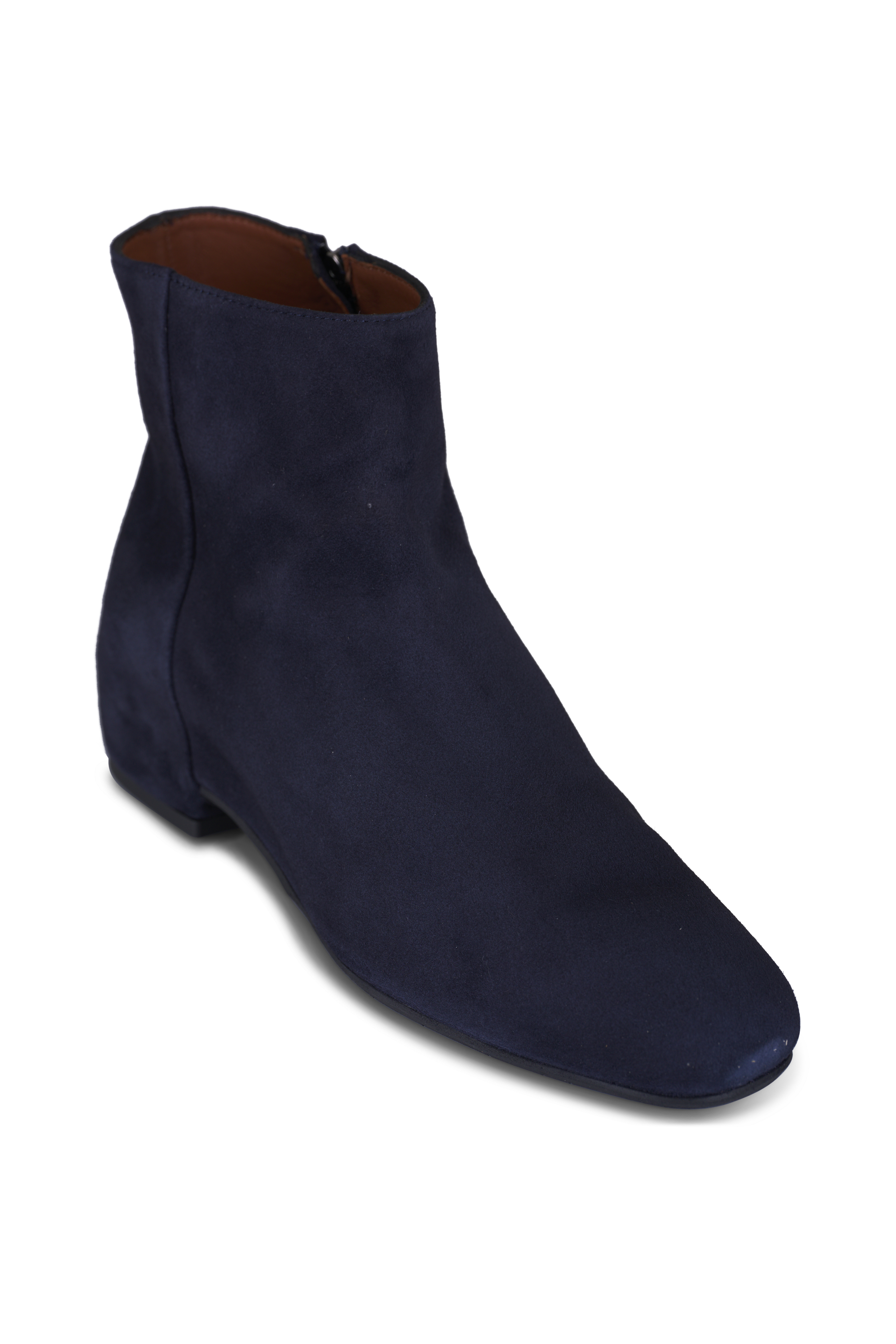 Loro Piana - Navy Ankle Snow Boot | Mitchell Stores