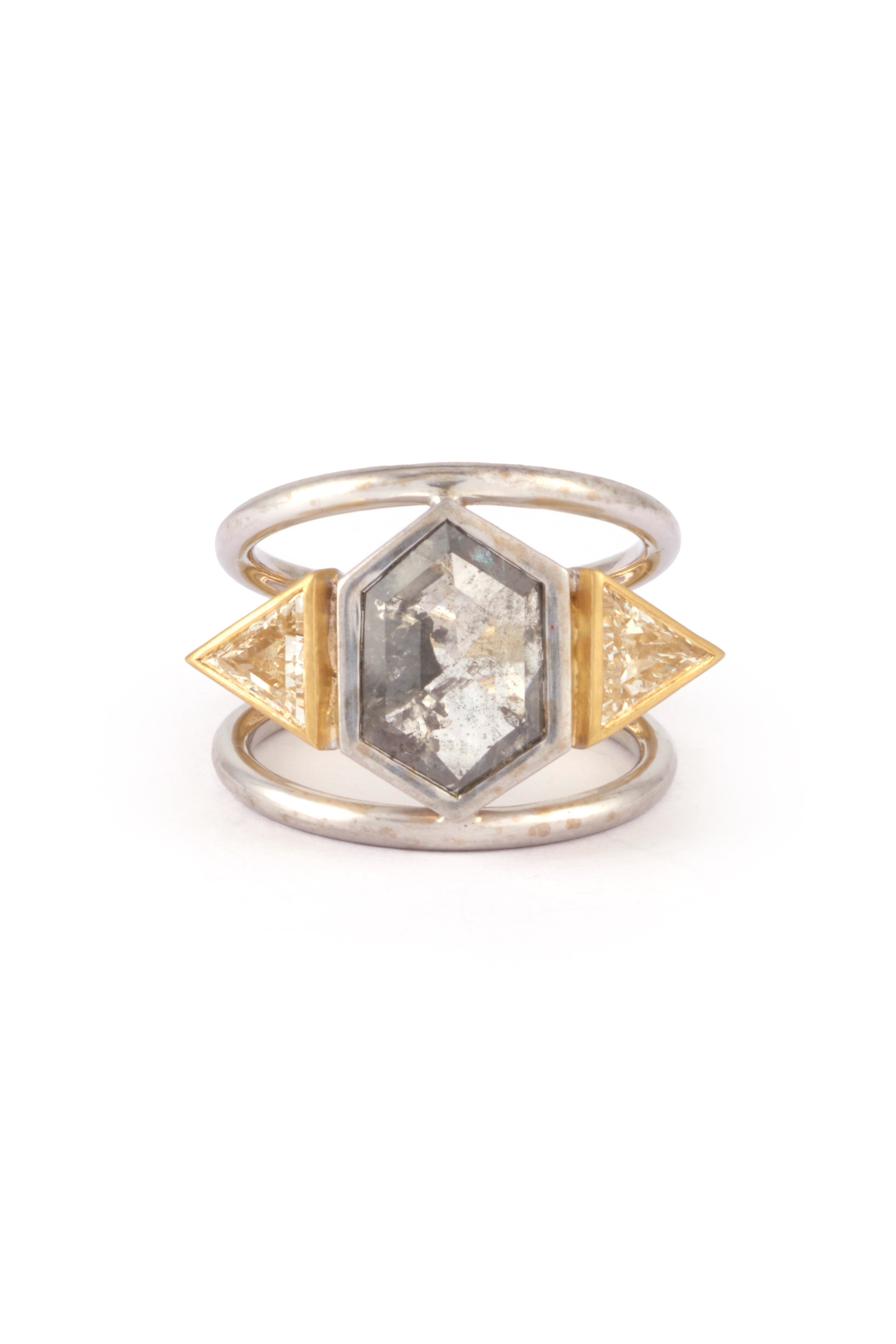 Hoorsenbuhs - 18K Rose Gold Chassis III Diamond Link Band