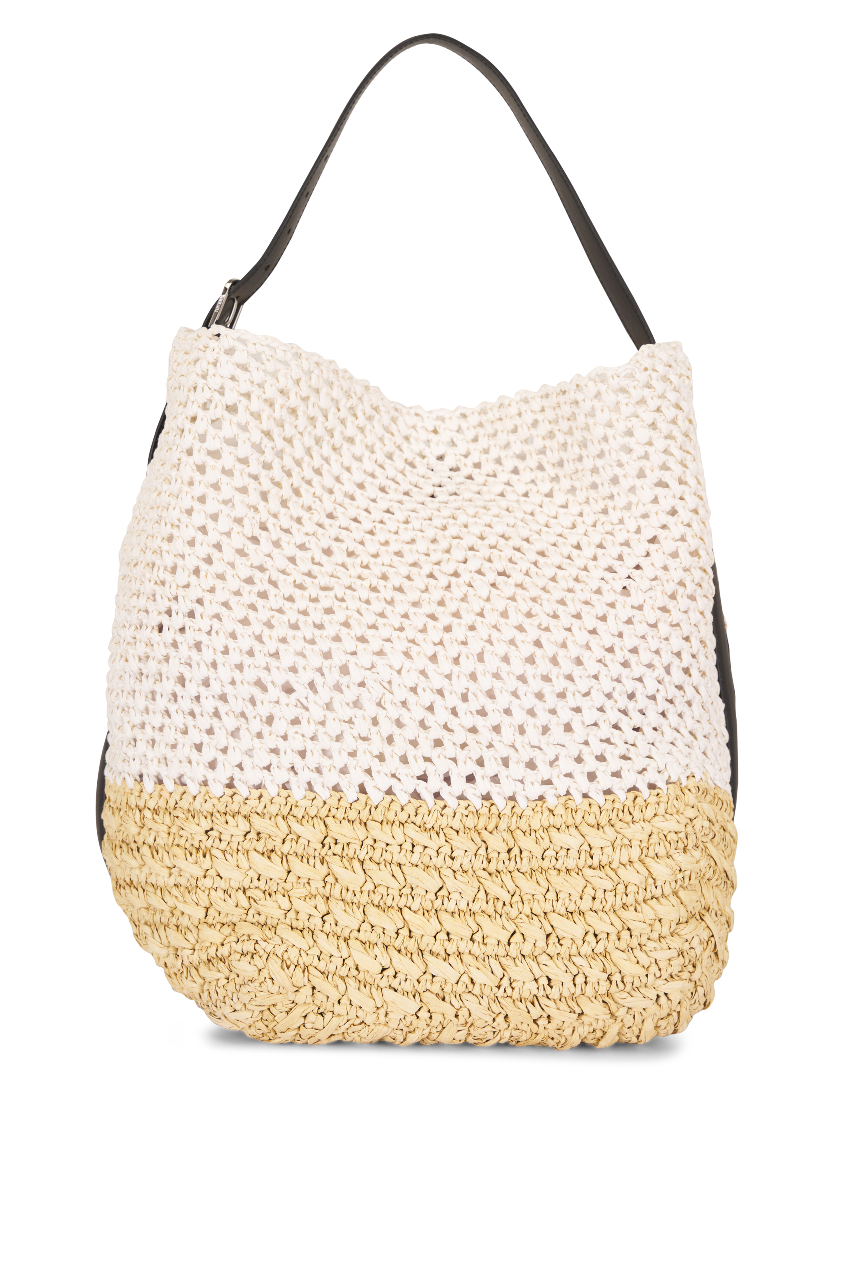 Moreau Paris - Medium Saint Tropez MM White Tote