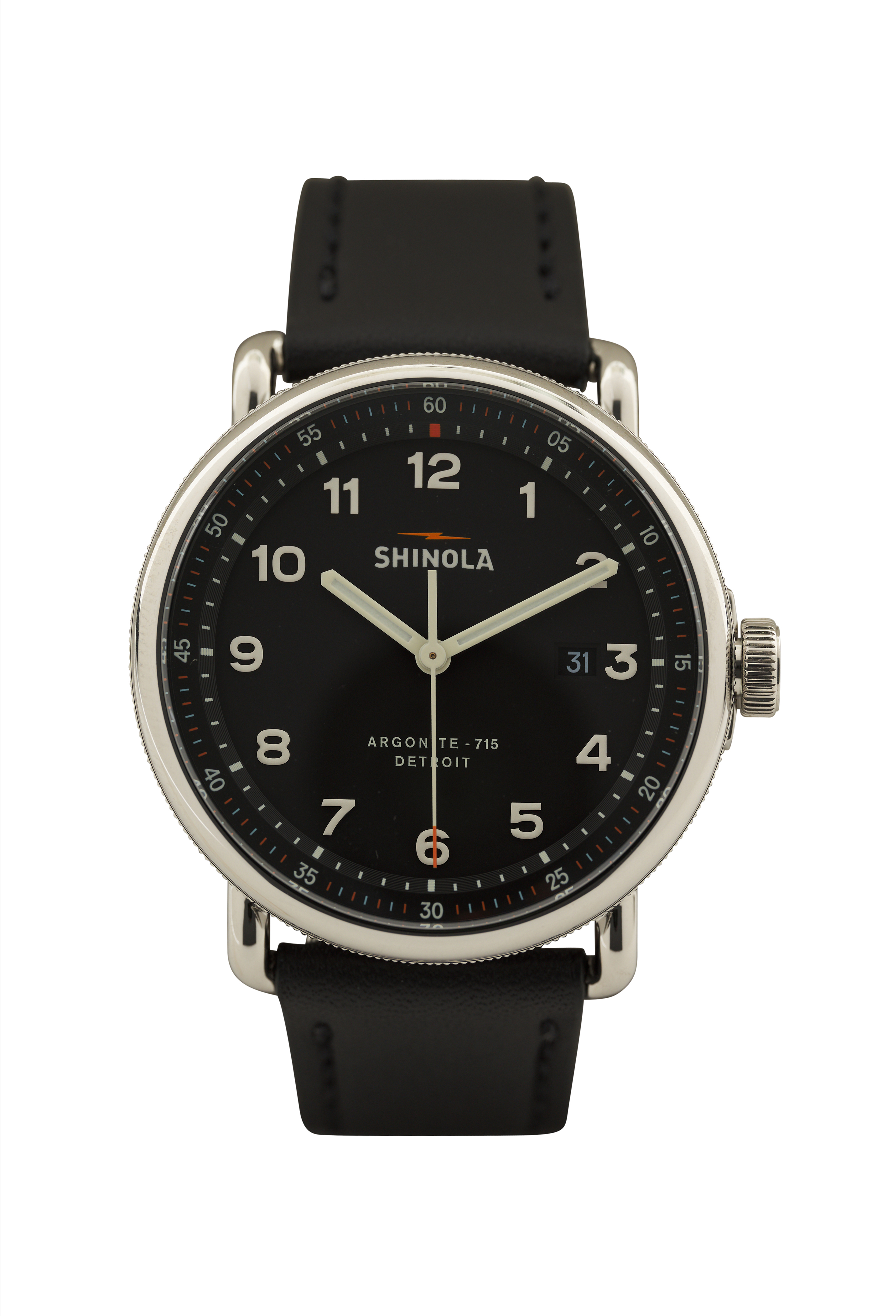 Shinola - The Duck Black Water Resistant Watch, 42mm