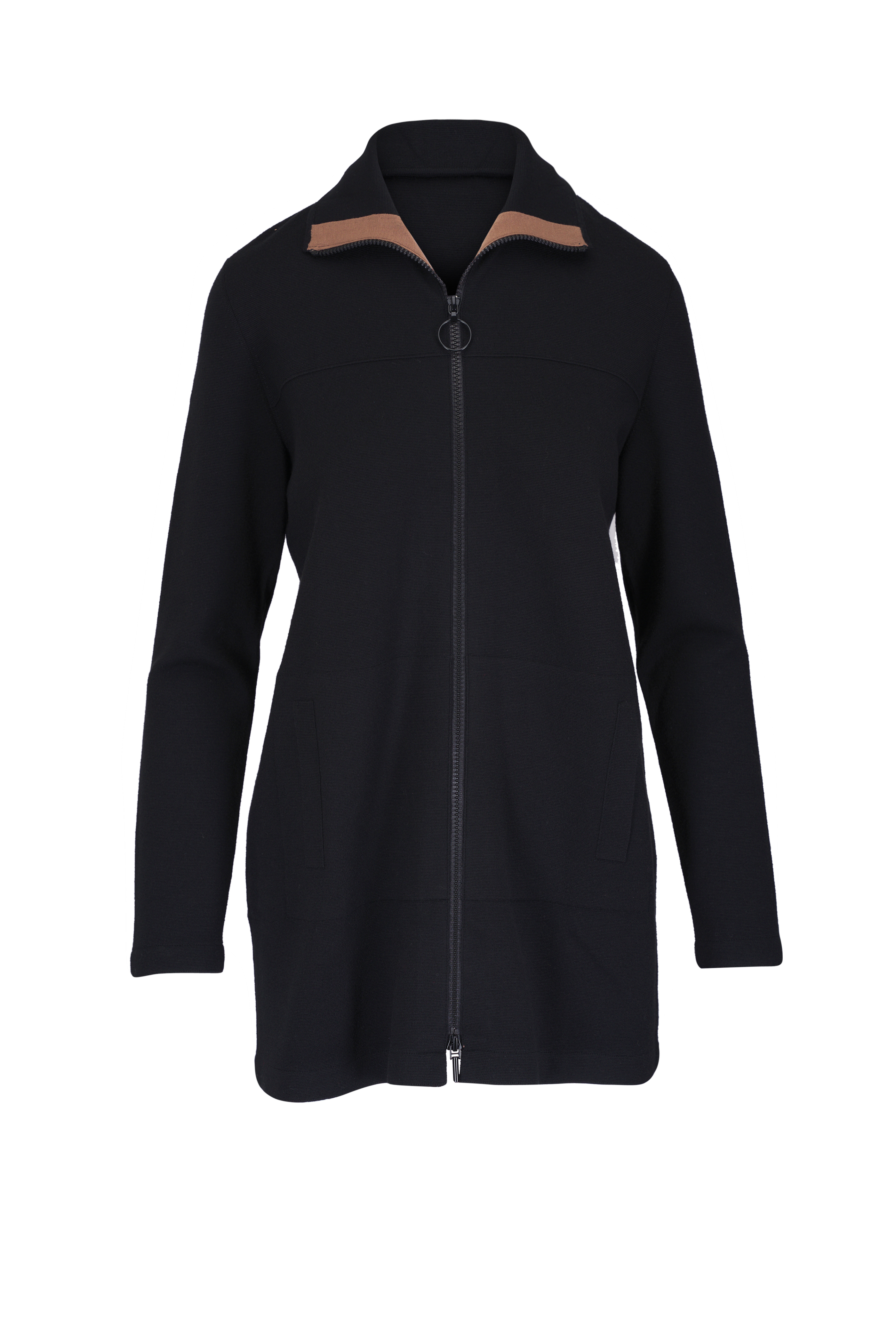 アクリス　AKRIS punto ウールジャケット Akris Punto - Orange Signature Wool Fitted Jacket