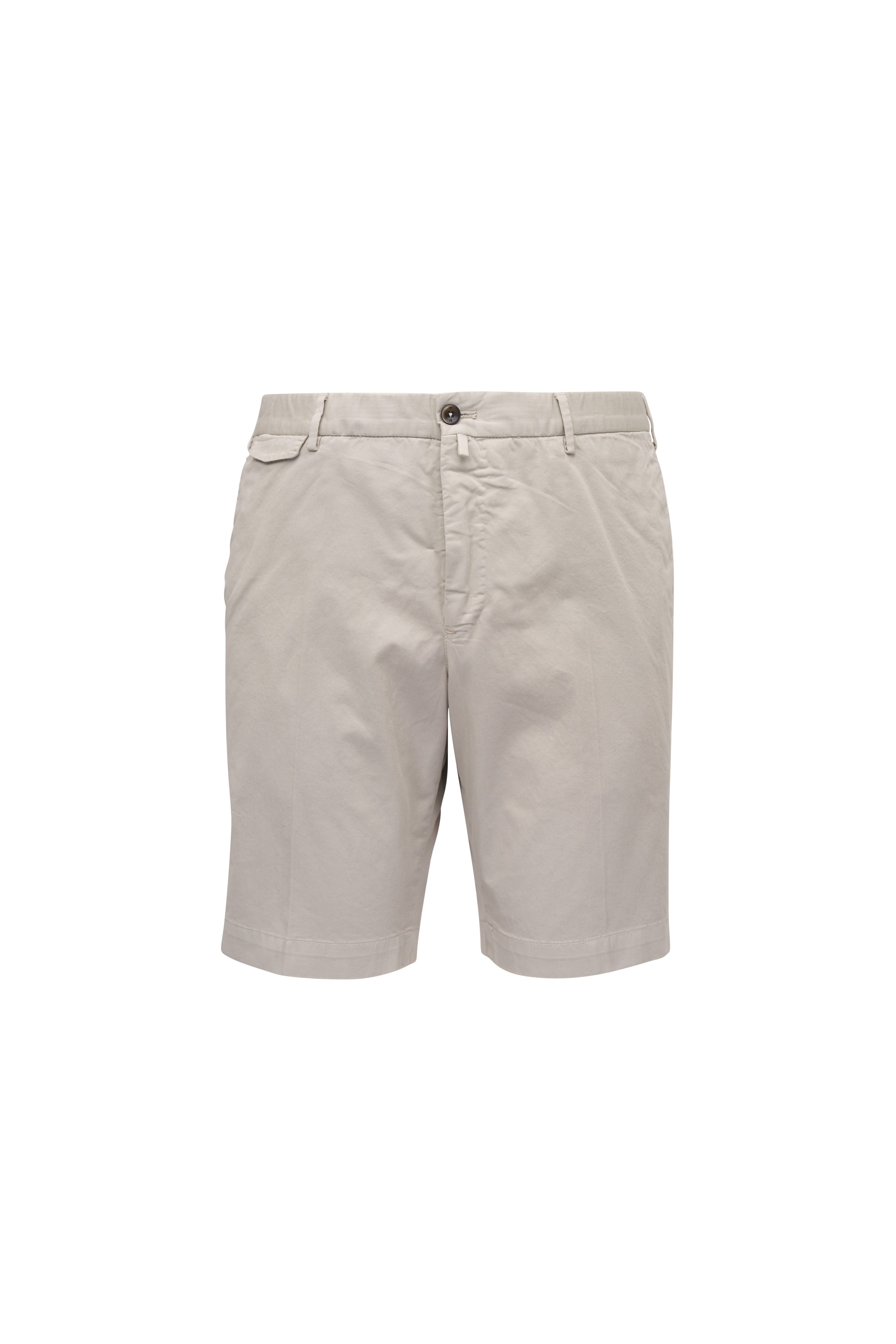 PT Torino - Washed Pink Stretch Cotton Shorts | Mitchell Stores