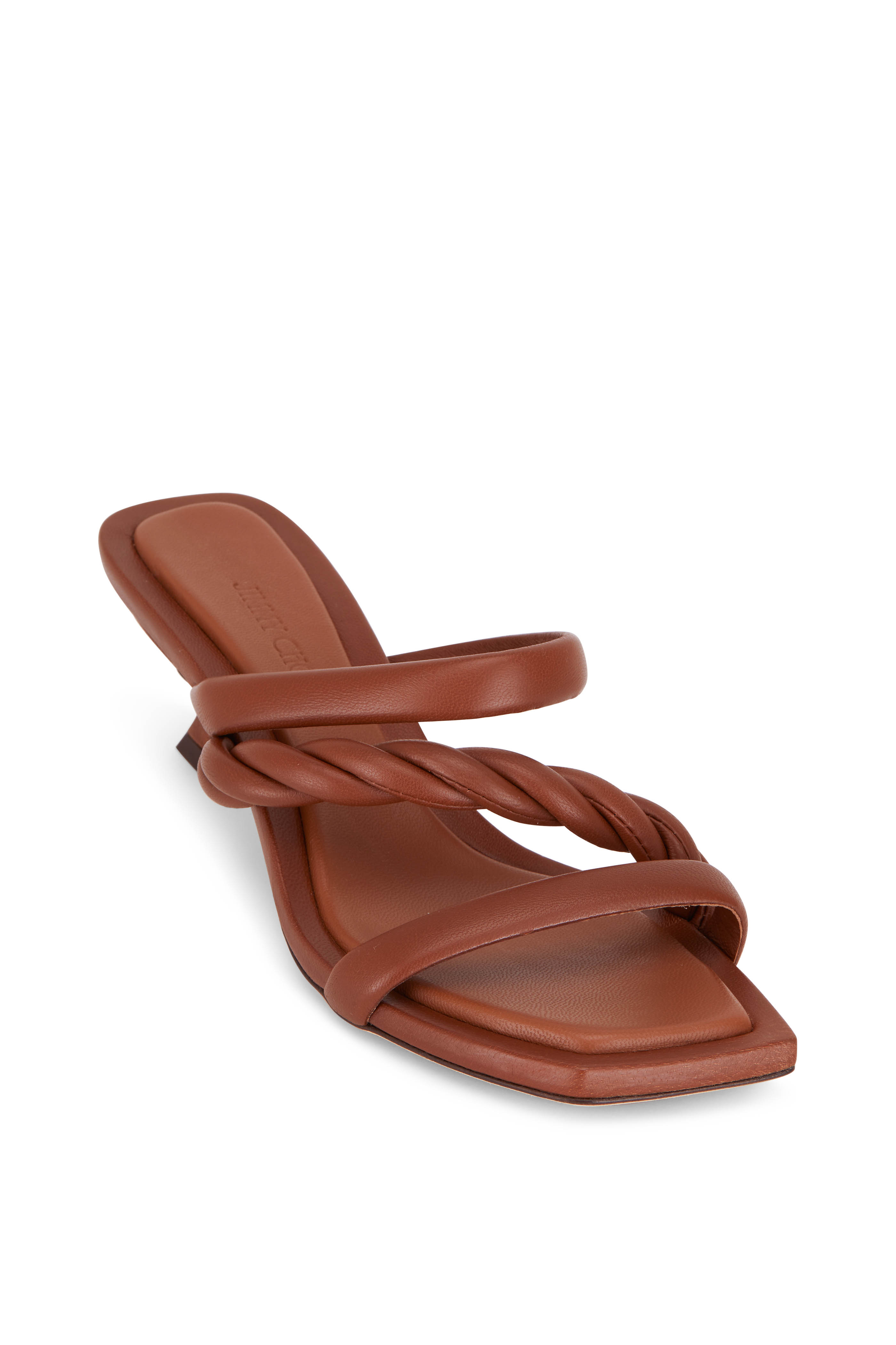 Jimmy Choo - Anise Snake Leather Sandal, 75mm | Mitchell Stores Jimmy Choo - Anise Snake Leather Sandal, 75mm | Mitchell Stores