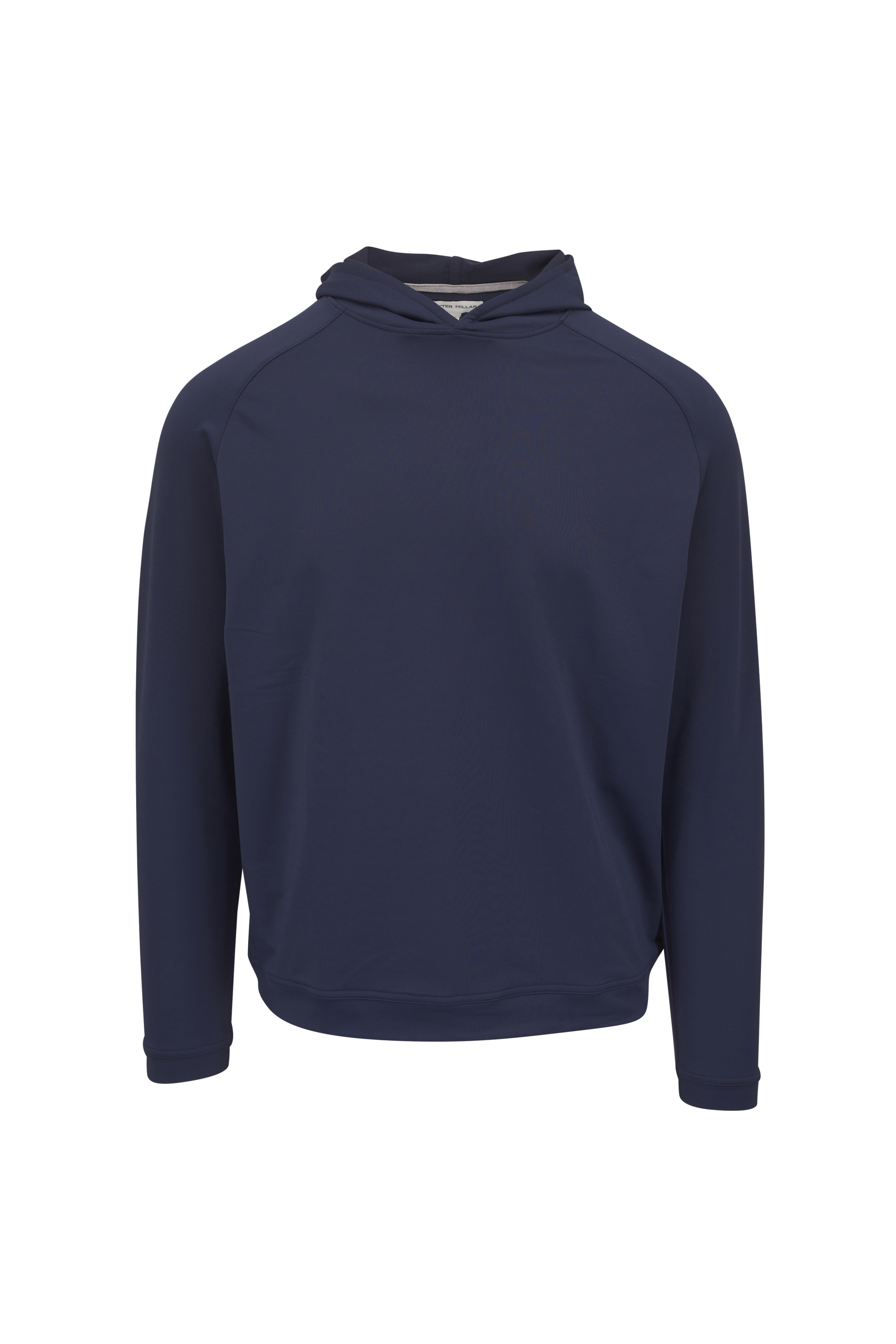 Sunspel - Navy Cotton Pullover Hoodie | Mitchell Stores