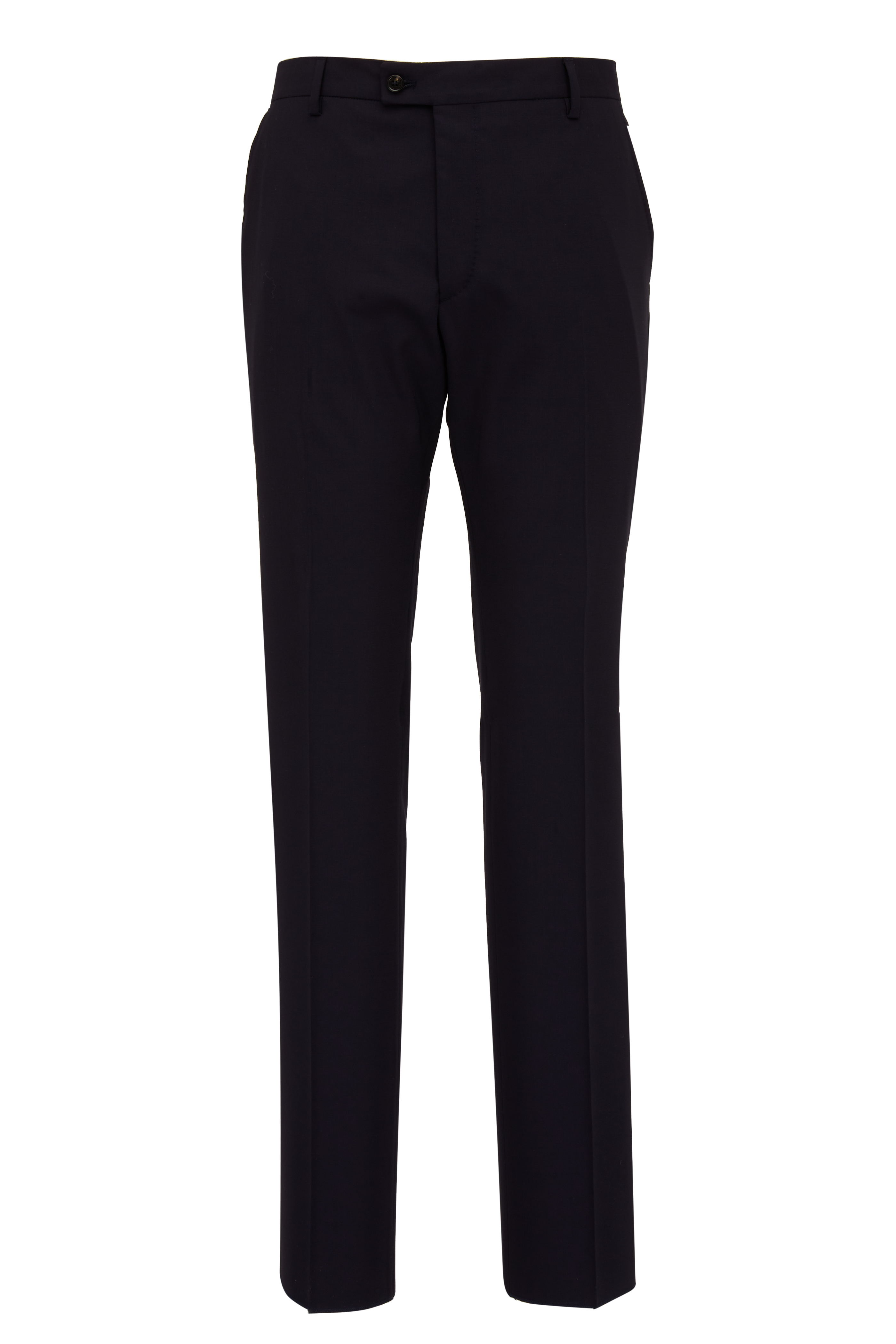 Incotex - Micky Navy Blue Cotton Stretch Modern Fit Pant