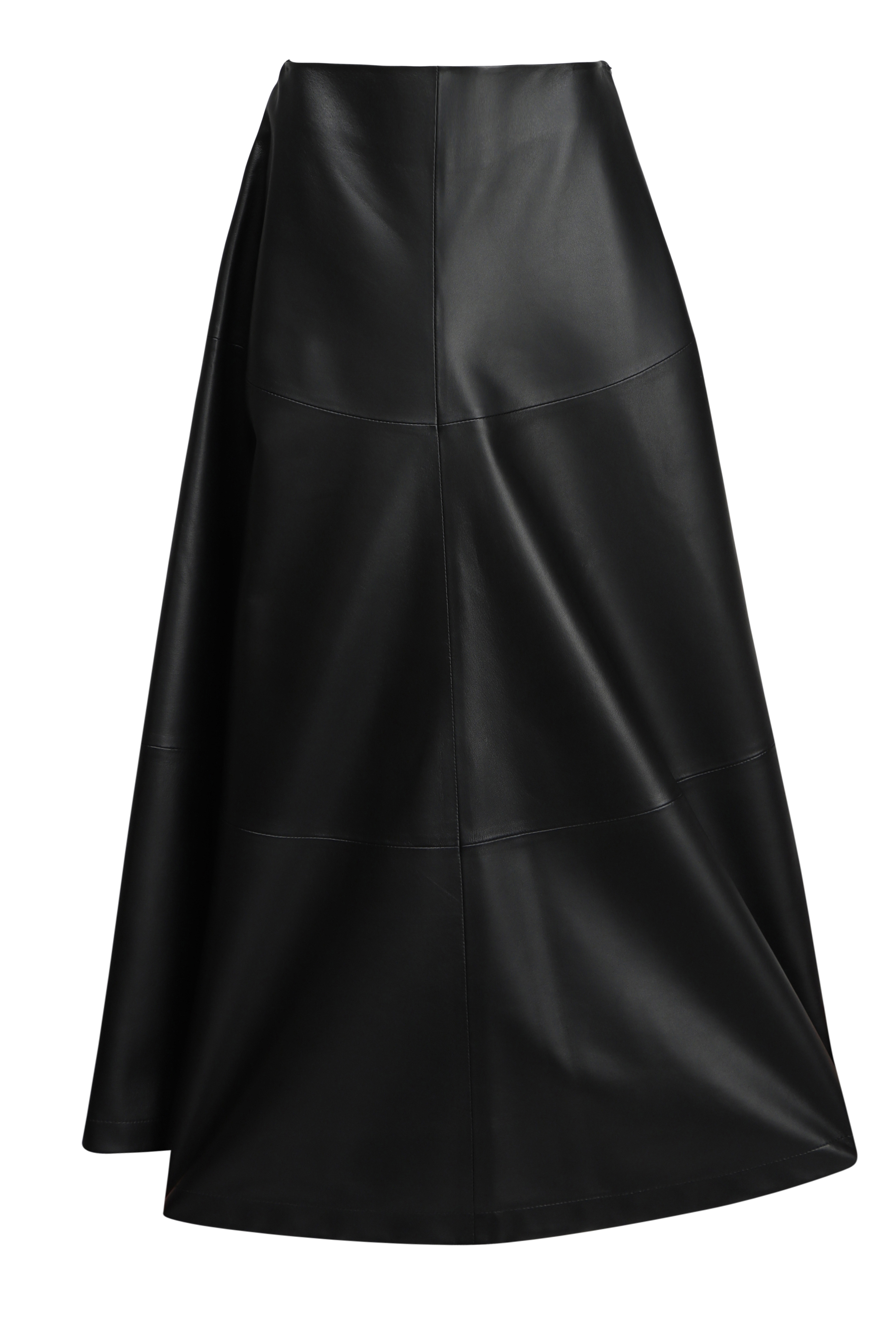 Saint Laurent - Black Velvet Long Skirt | Mitchell Stores
