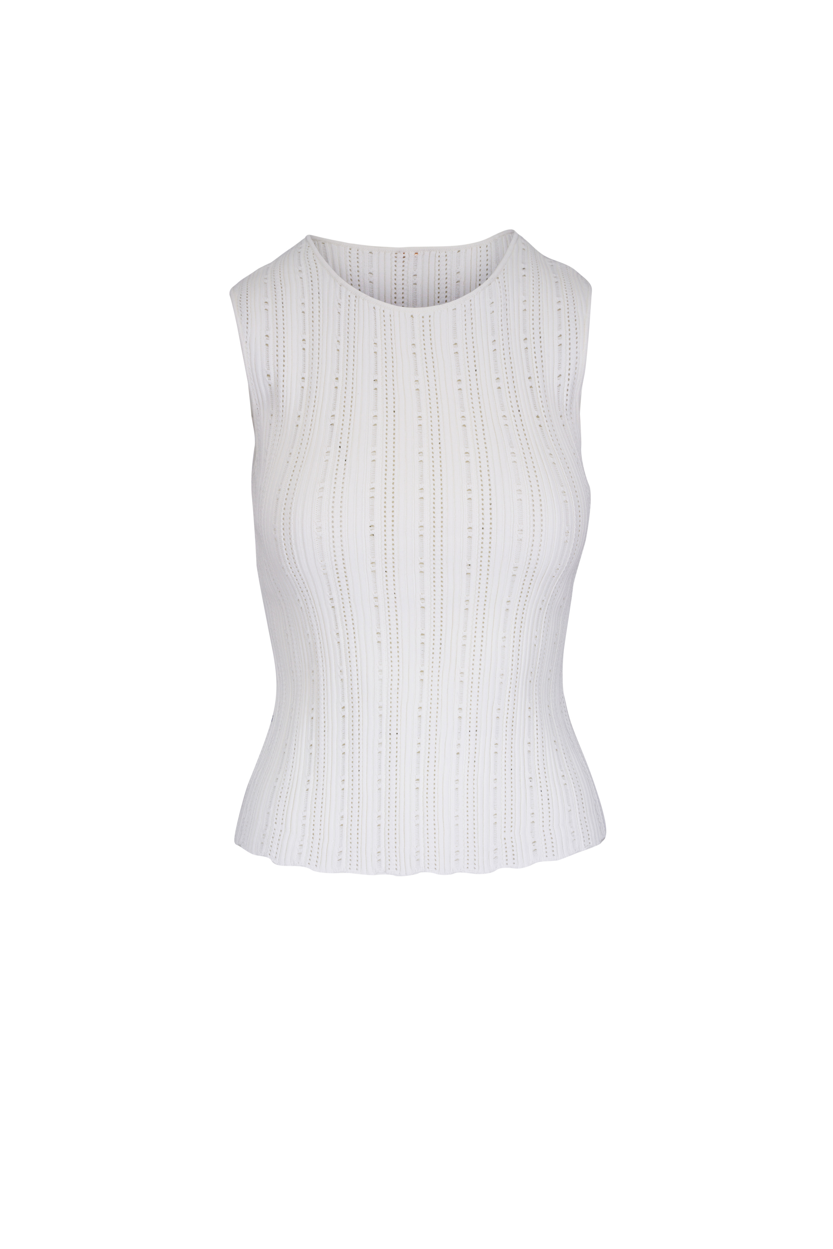 3点 SeamlessRibTanktop/CompactSmoothKnit Zimmermann - Illuminate Black & Gold Metallicized Top