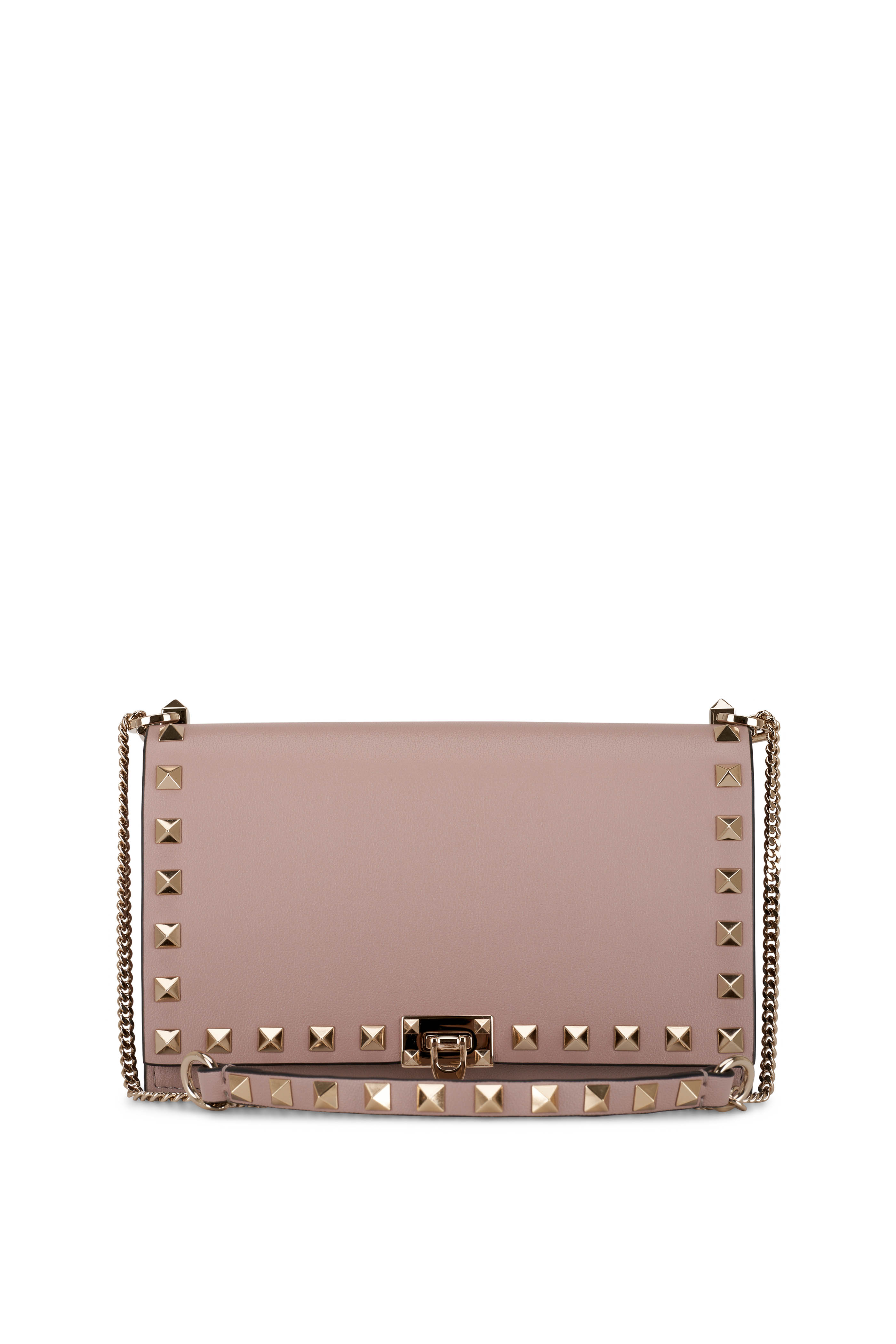 PRADA Mini Saffiano Leather Chain Crossbody Bag Pink- Hot Deals