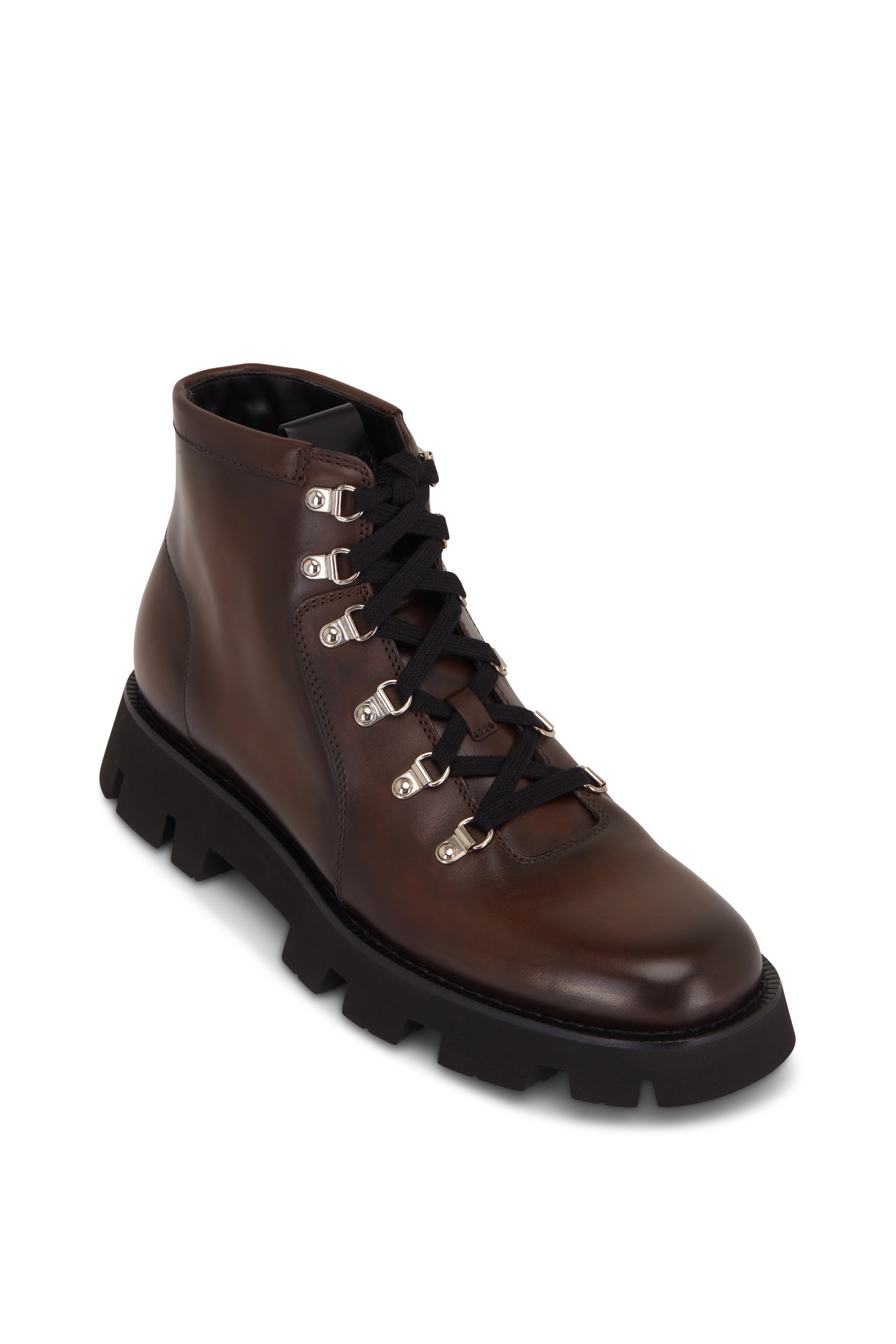 John Lobb - Alder Dark Brown Leather Light Weight Sole Boot