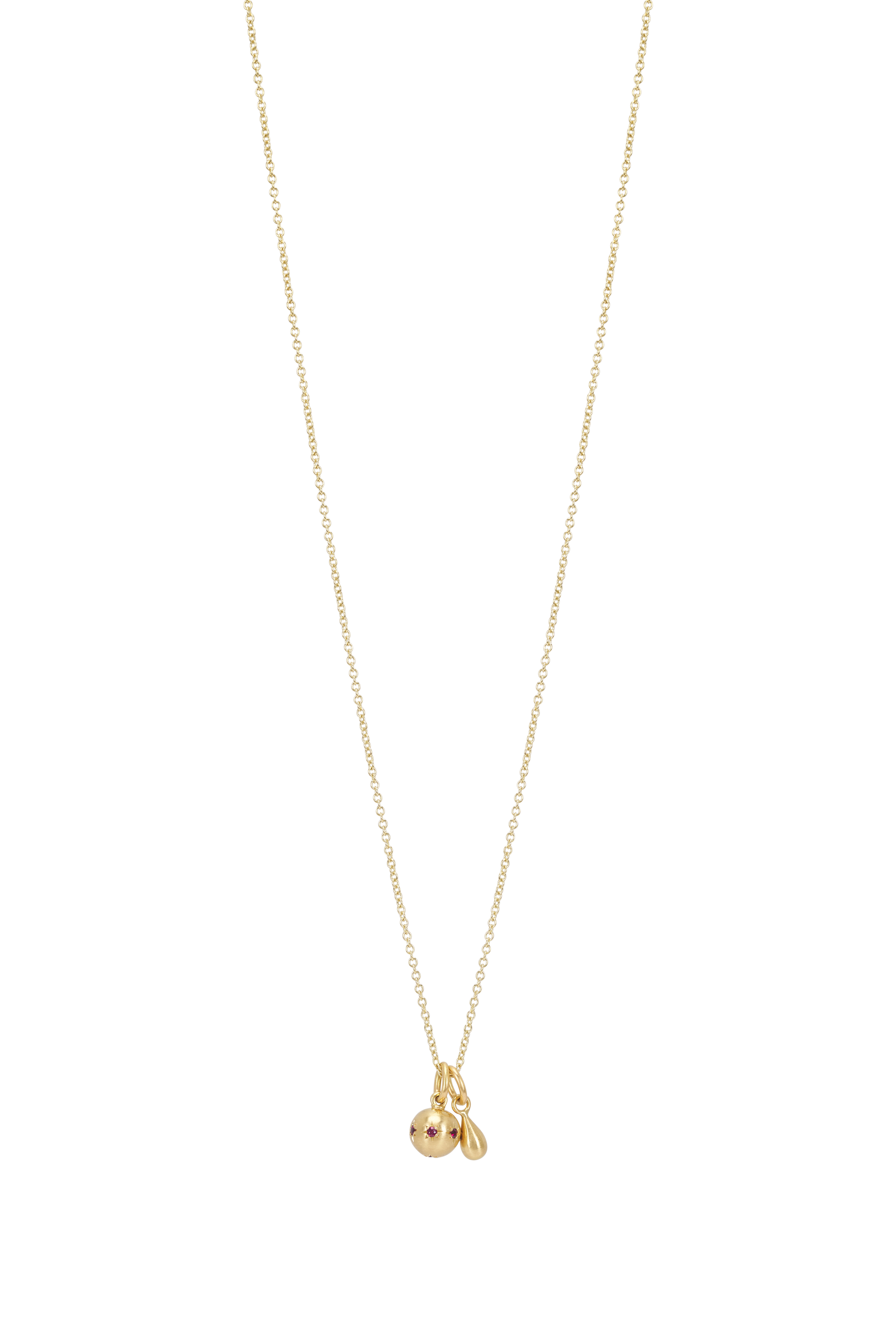 h'eres INES 08 NECKLACE 45cm here's ヒアーズ INES 08 NECKLACE GOLD – h'eres