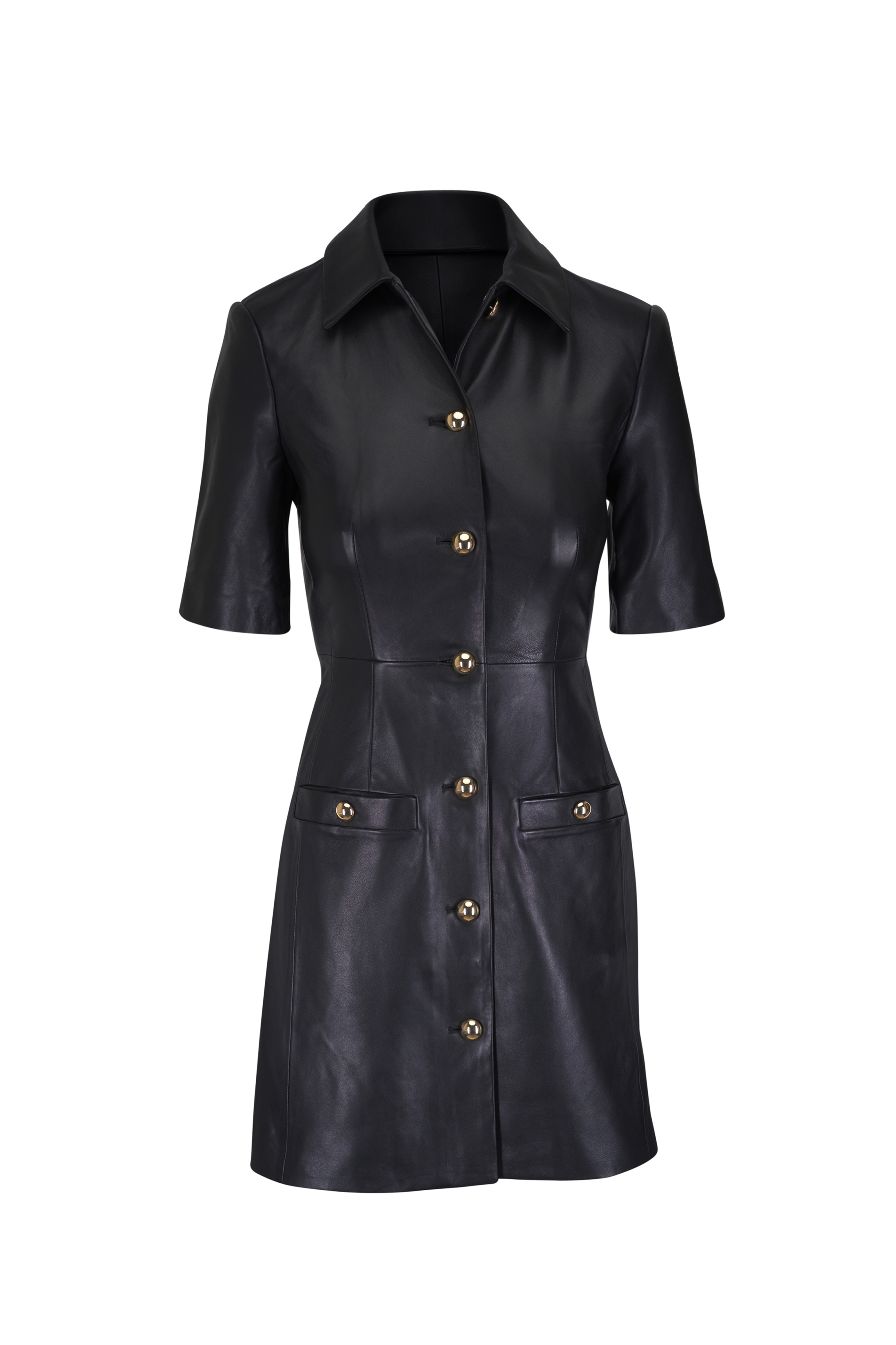 Victoria Beckham - Black Tuxedo Fitted Dress | Mitchell Stores