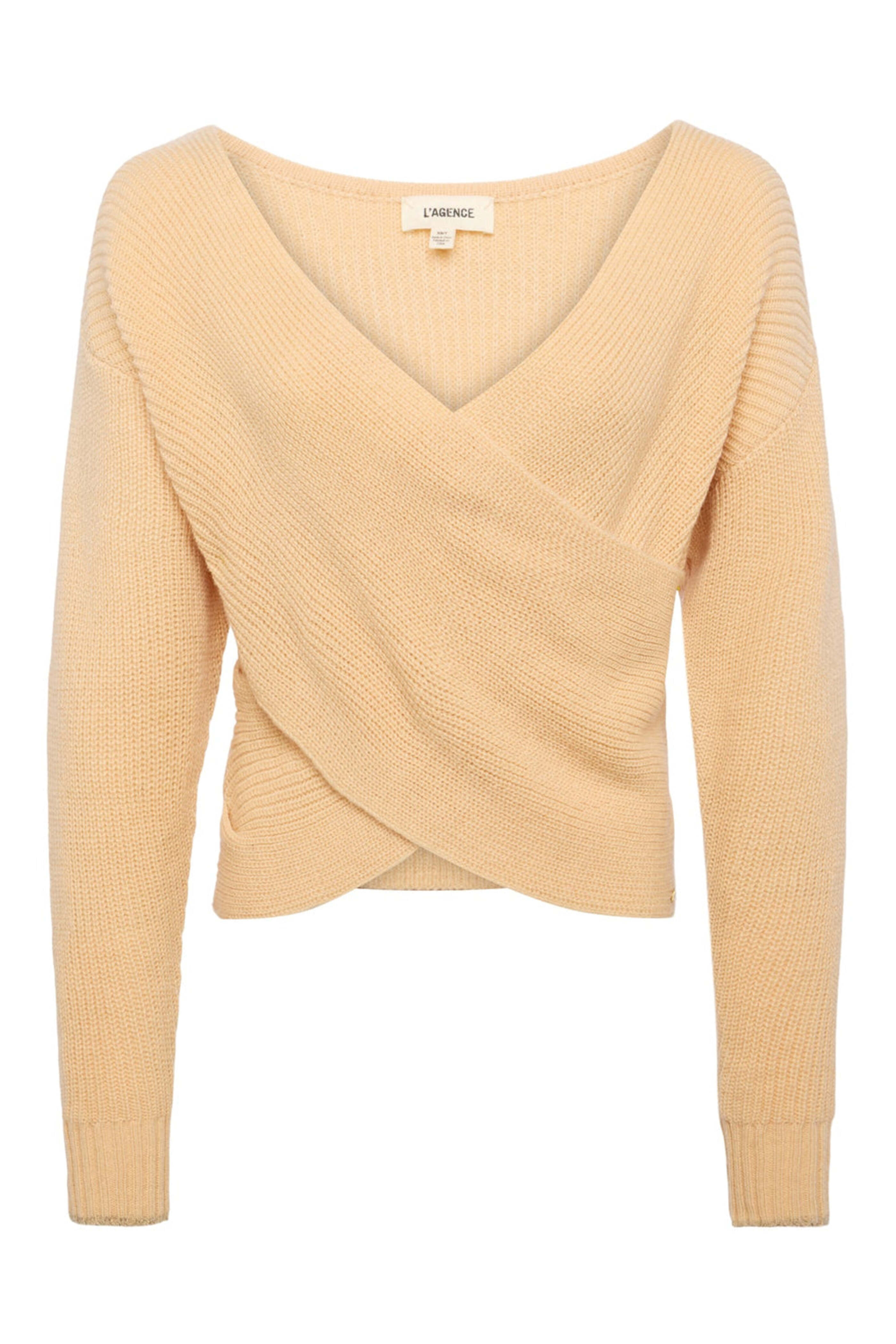 Kinross - Chunky Trim Mushroom Turtleneck Sweater
