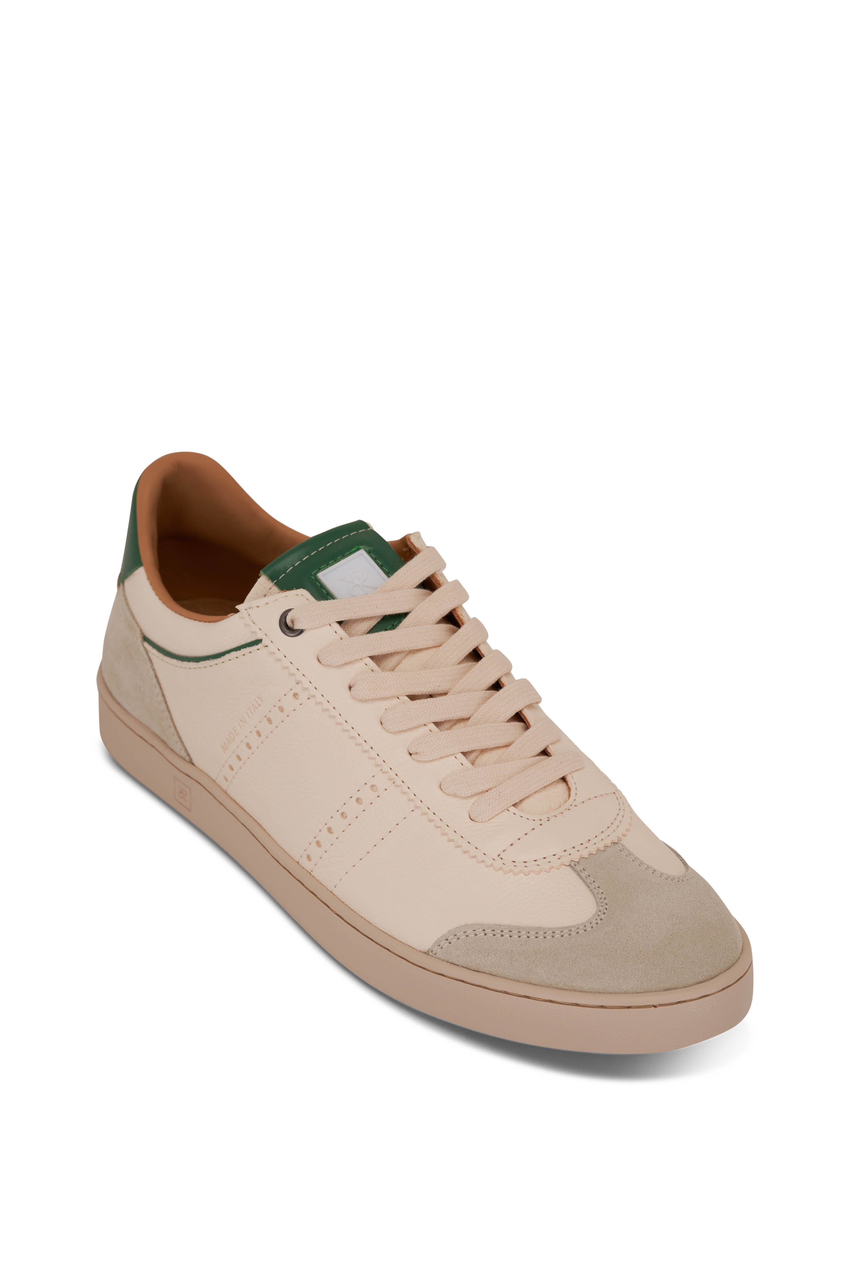 Maison Margiela - Replica White Suede & Leather Low Top Sneaker
