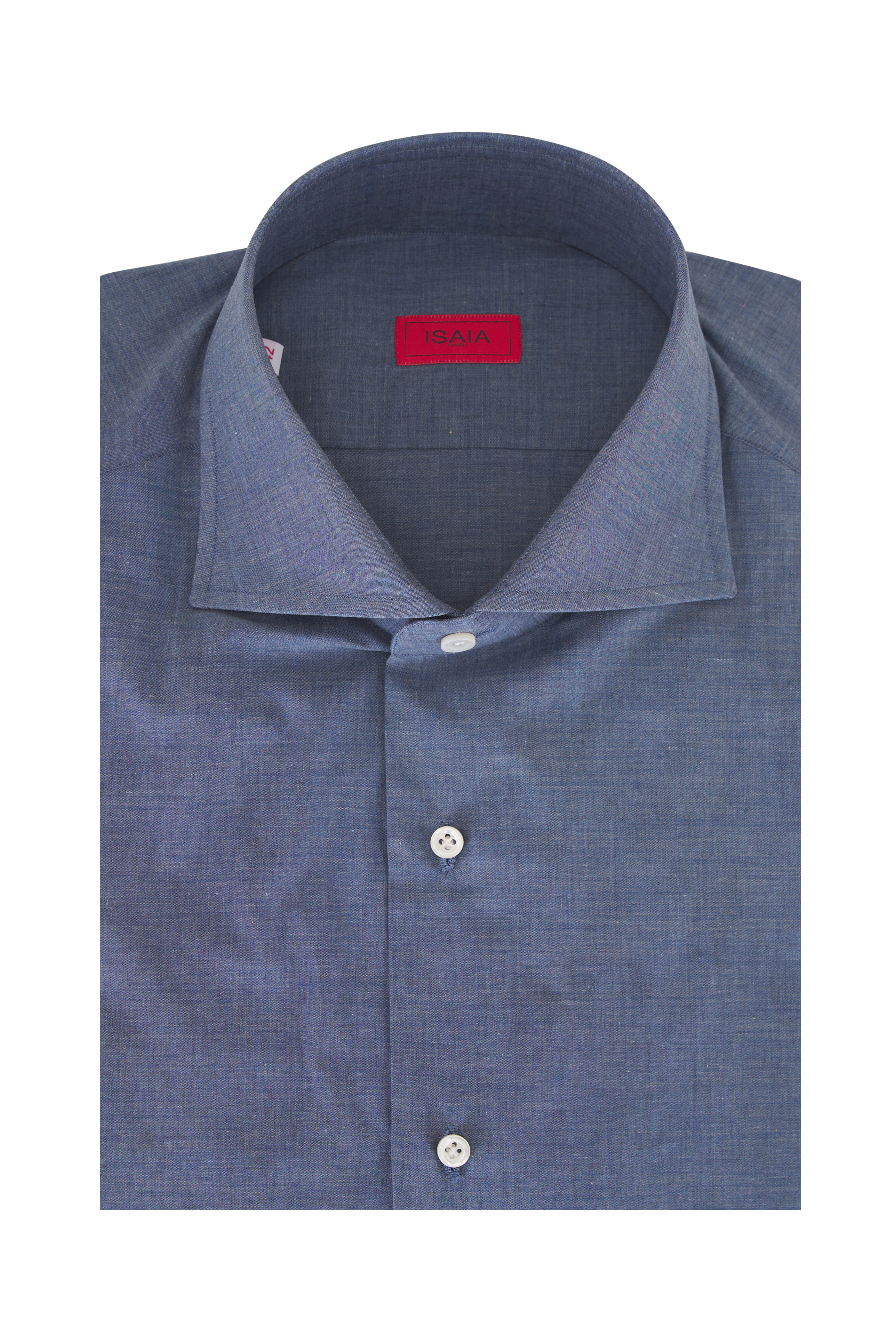 ARNYSシャツ　HERMES charvet ballantyne ZILLI Charvet - Blue Striped Cotton Dress Shirt | Mitchell Stores