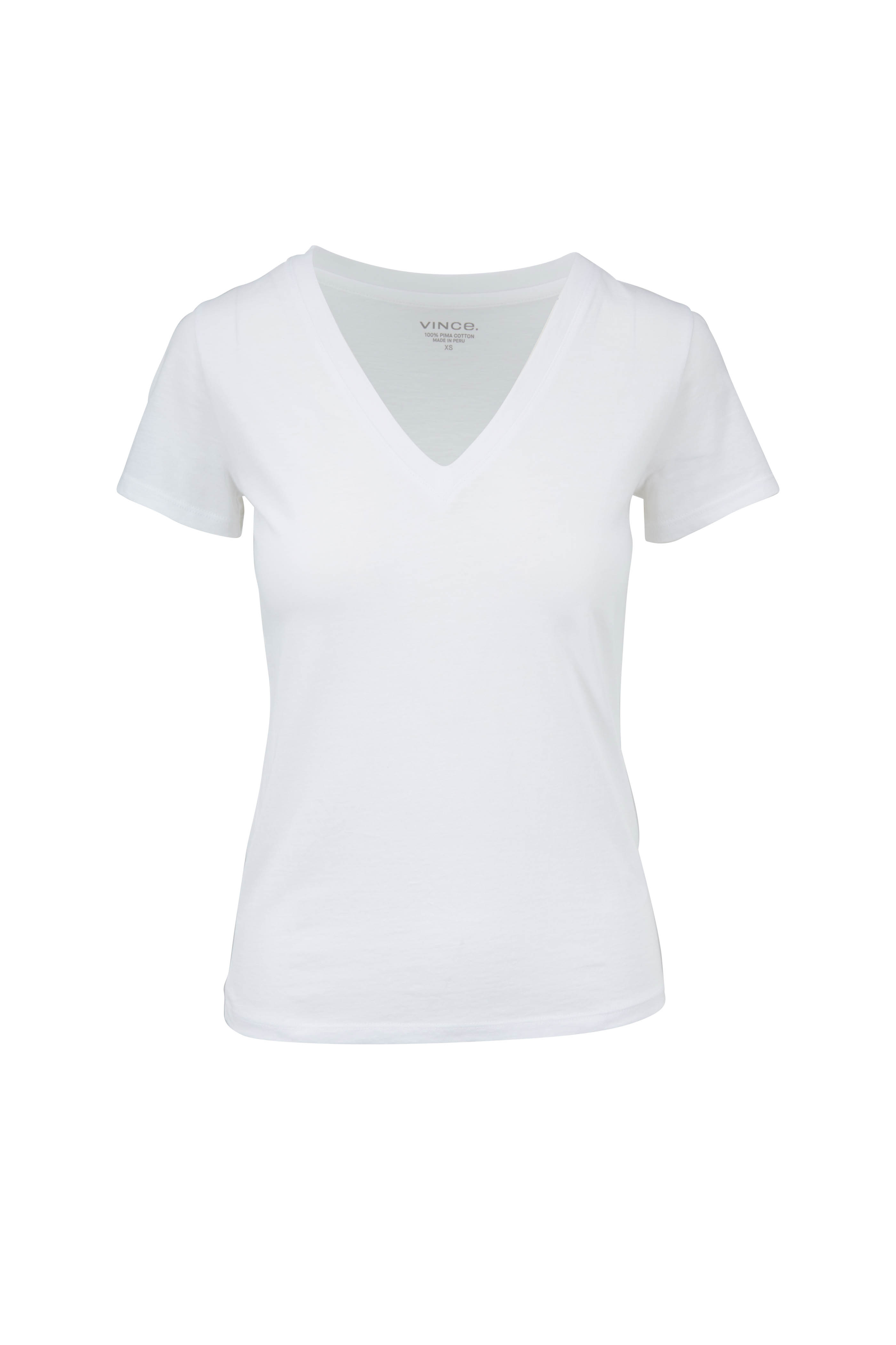Tシャツ・カットソー Vince SS25 Shirts (M08611587 154BNC) Vince Garment-Dyed Crewneck T-Shirt | Saks Fifth Avenue