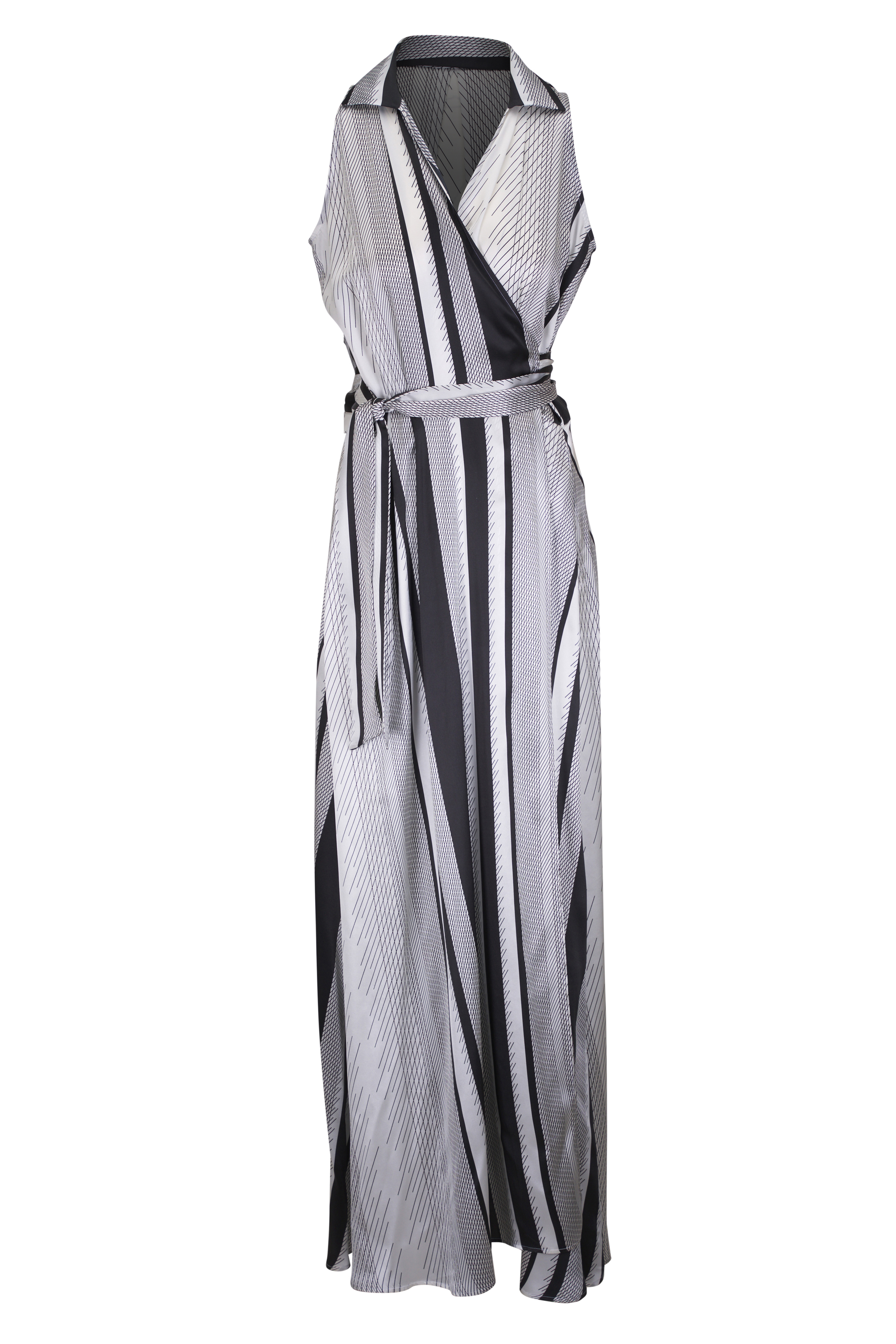 Brunello Cucinelli - Black Pleated Cotton Maxi Dress