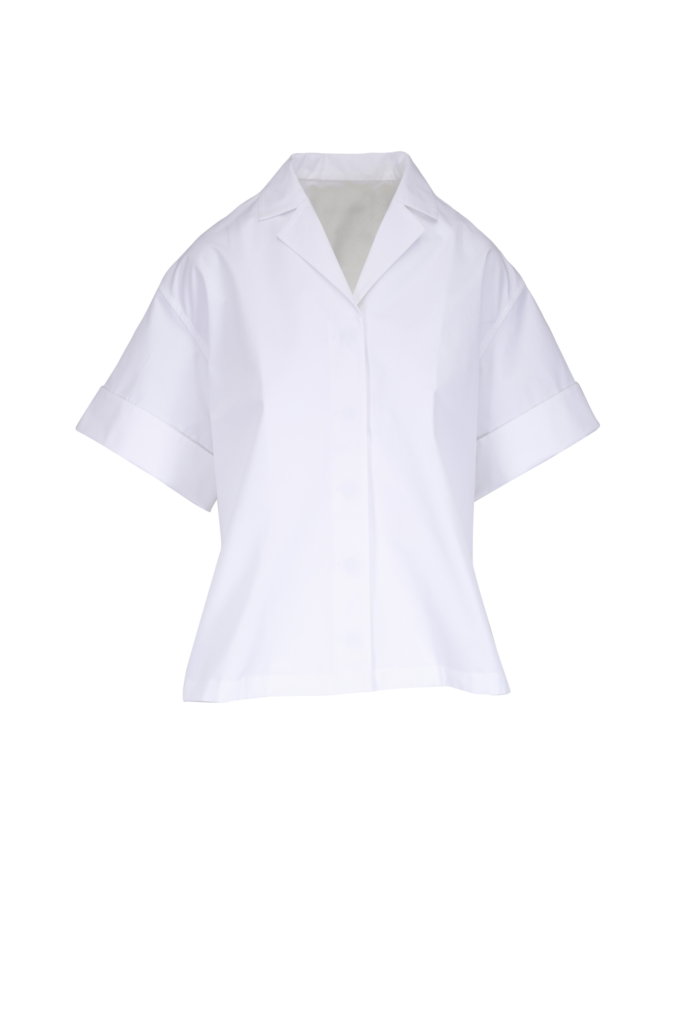 Jil Sander - 7 Days Friday Optic White Shirt | Mitchell Stores