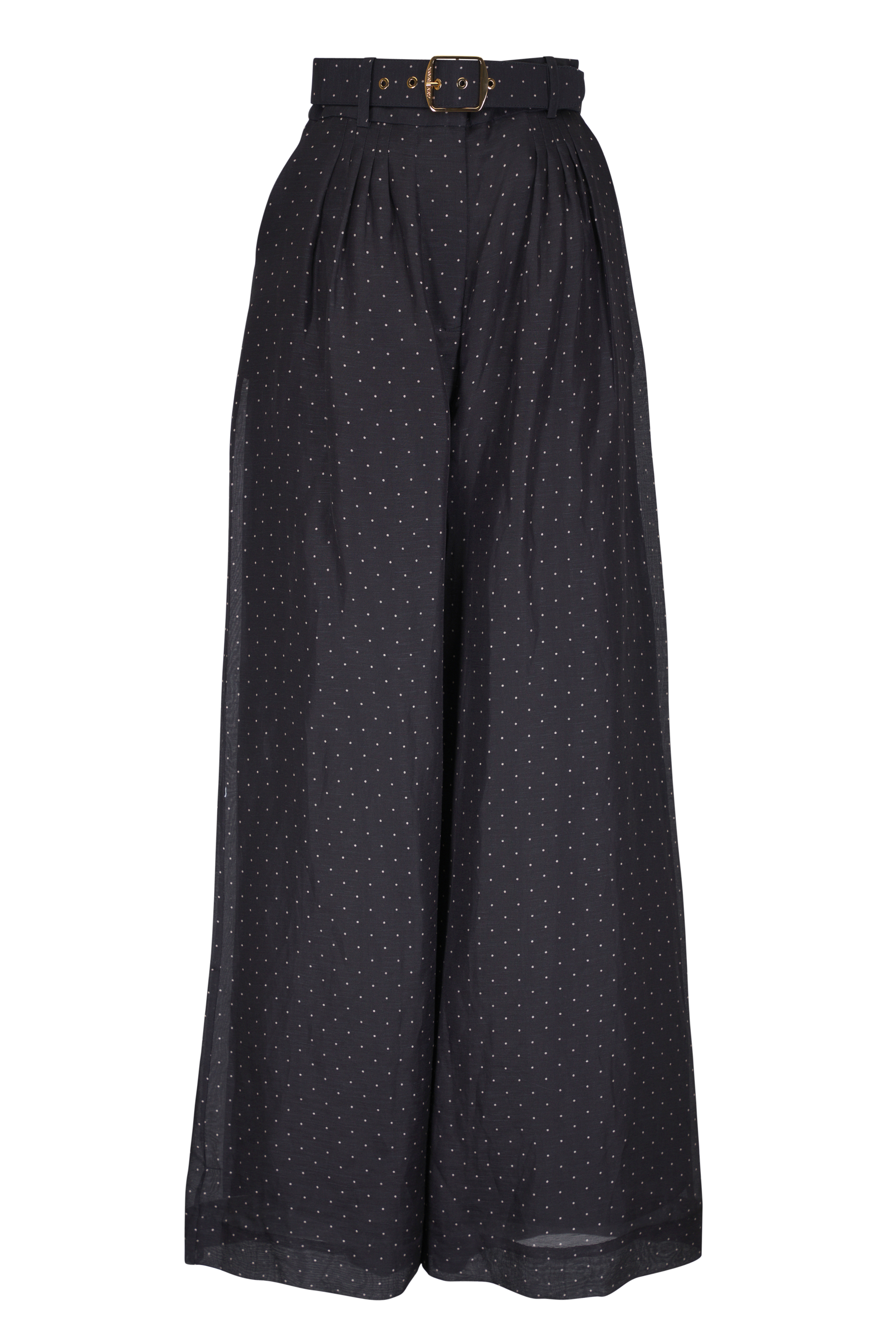 ZIMMERMANN パンツ Zimmermann - Illuminate Blue Agate Silk Pant | Mitchell Stores