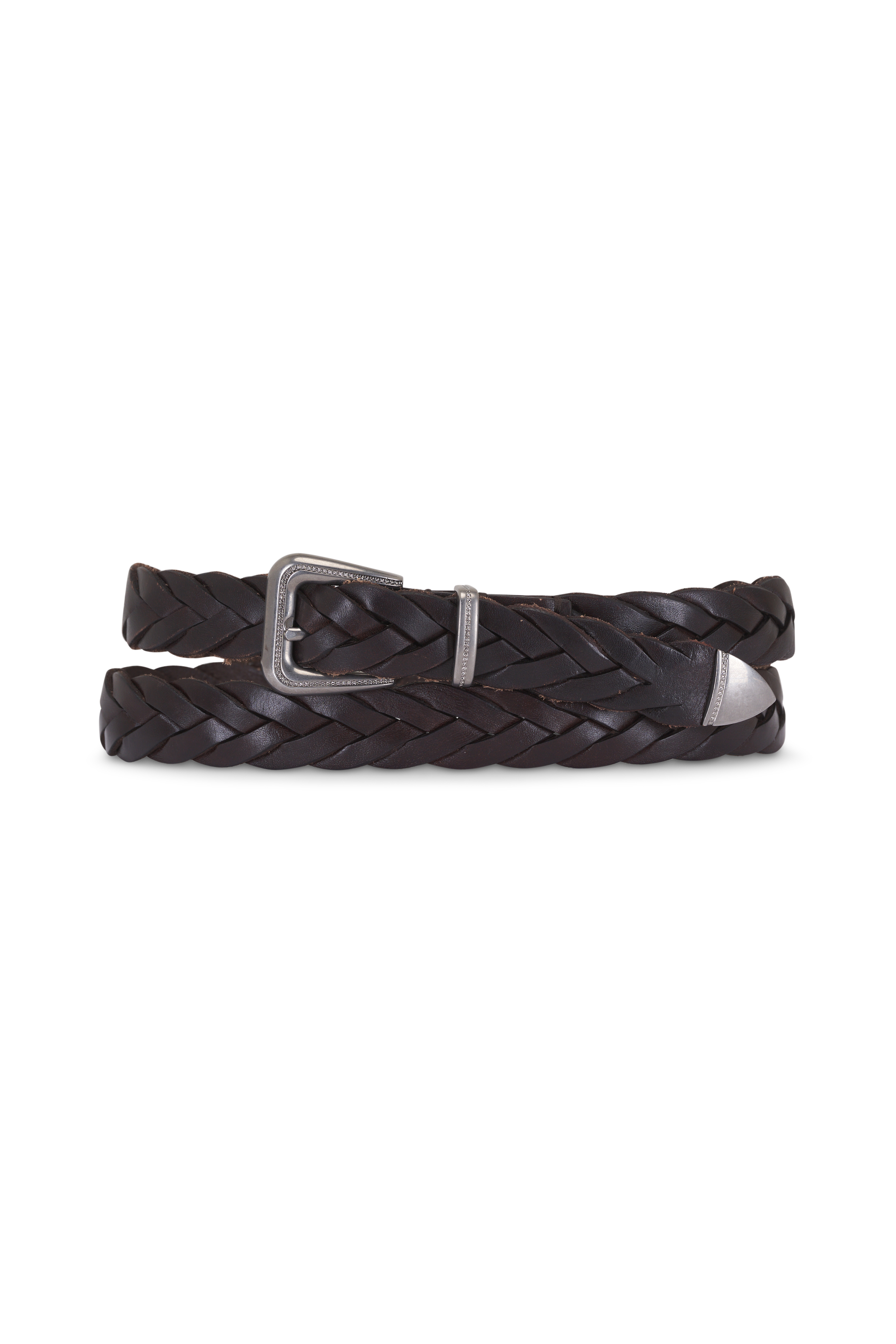 Suede belt for Girls in Cool Beige | Brunello Cucinelli