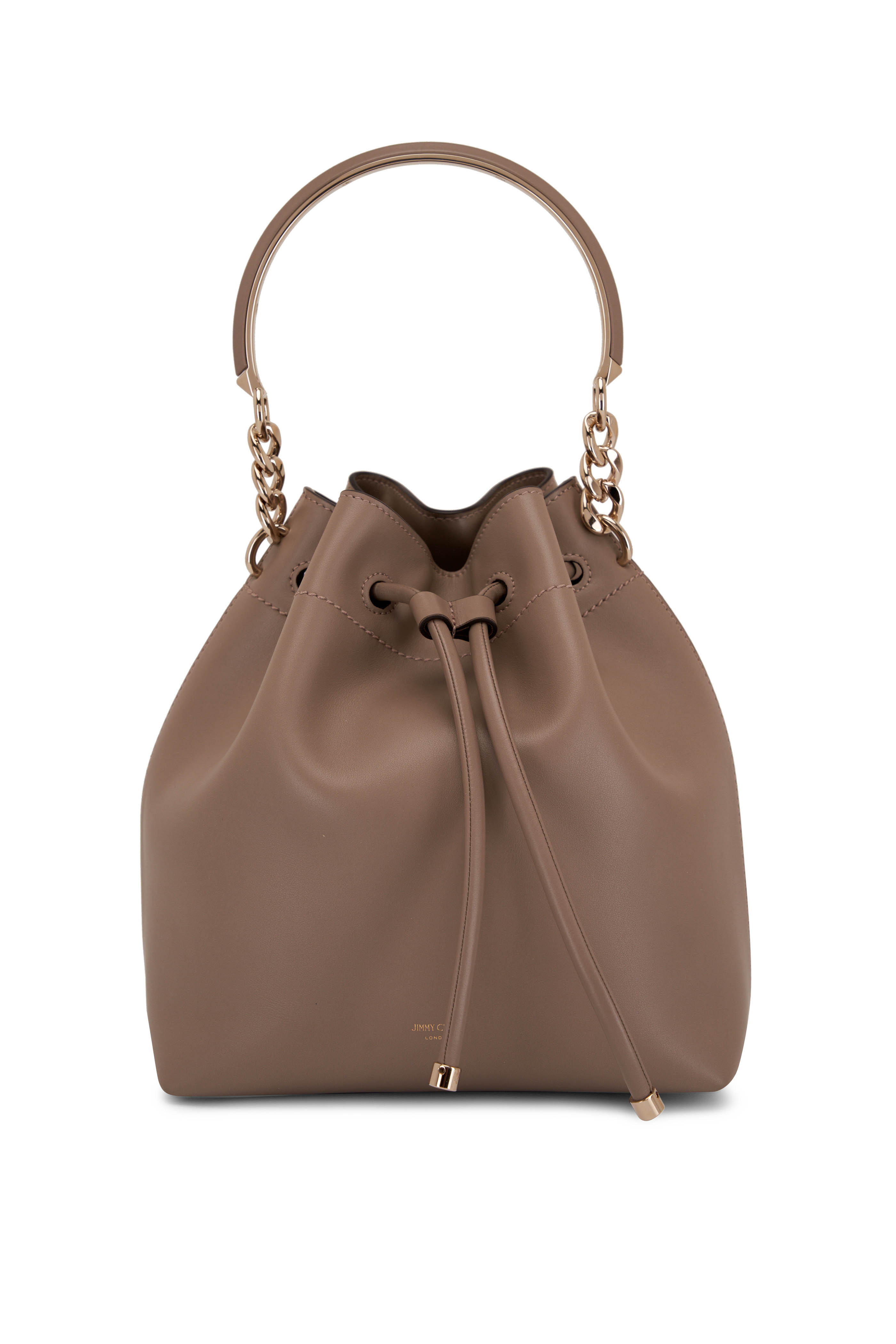 Saint Laurent Mini Joy Matelassé Leather Bucket Bag in 3045 New Vert Fonce