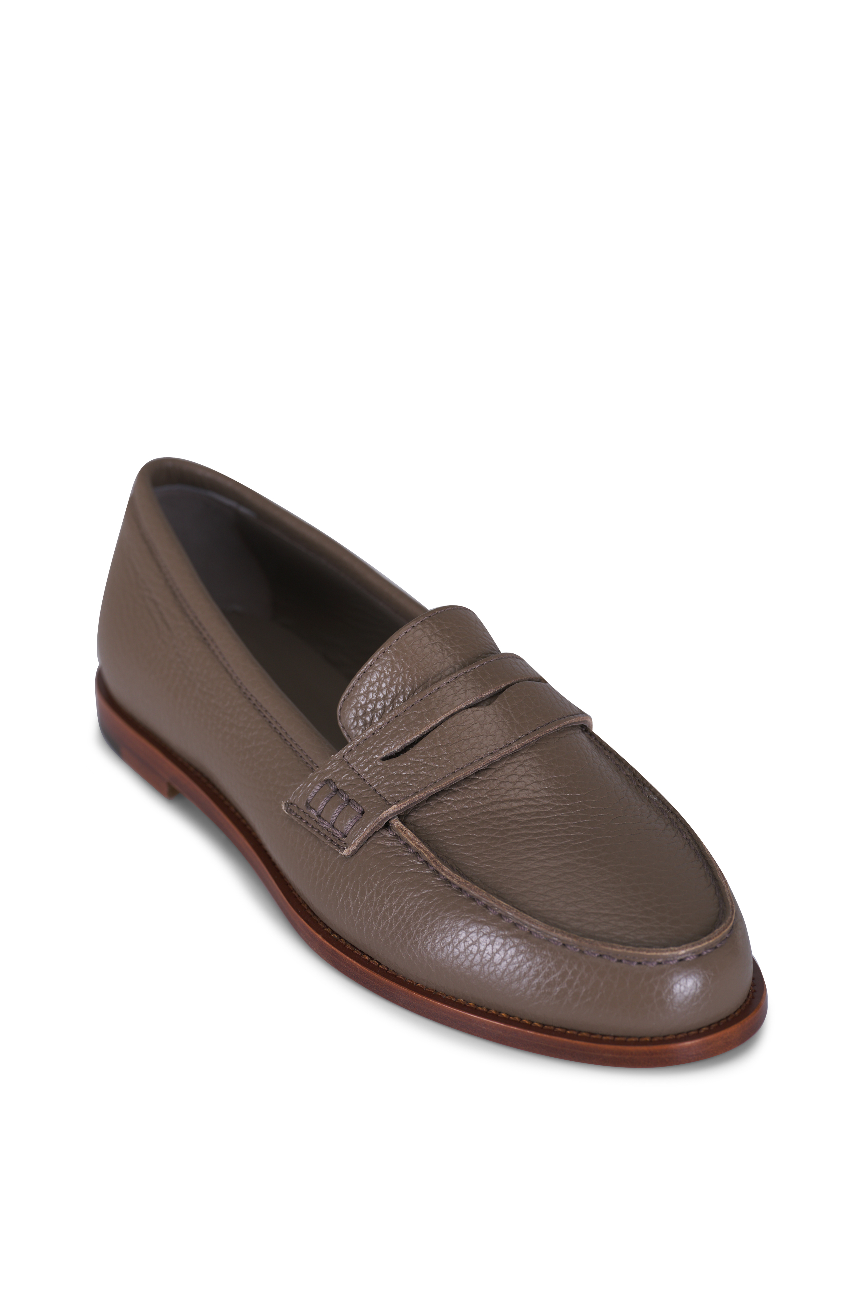 美品＊MANOLO BLAHNIK PERRITA カーフレザーペニーローファー PERRITA | Dark Blue Calf Leather Penny Loafers | Manolo Blahnik
