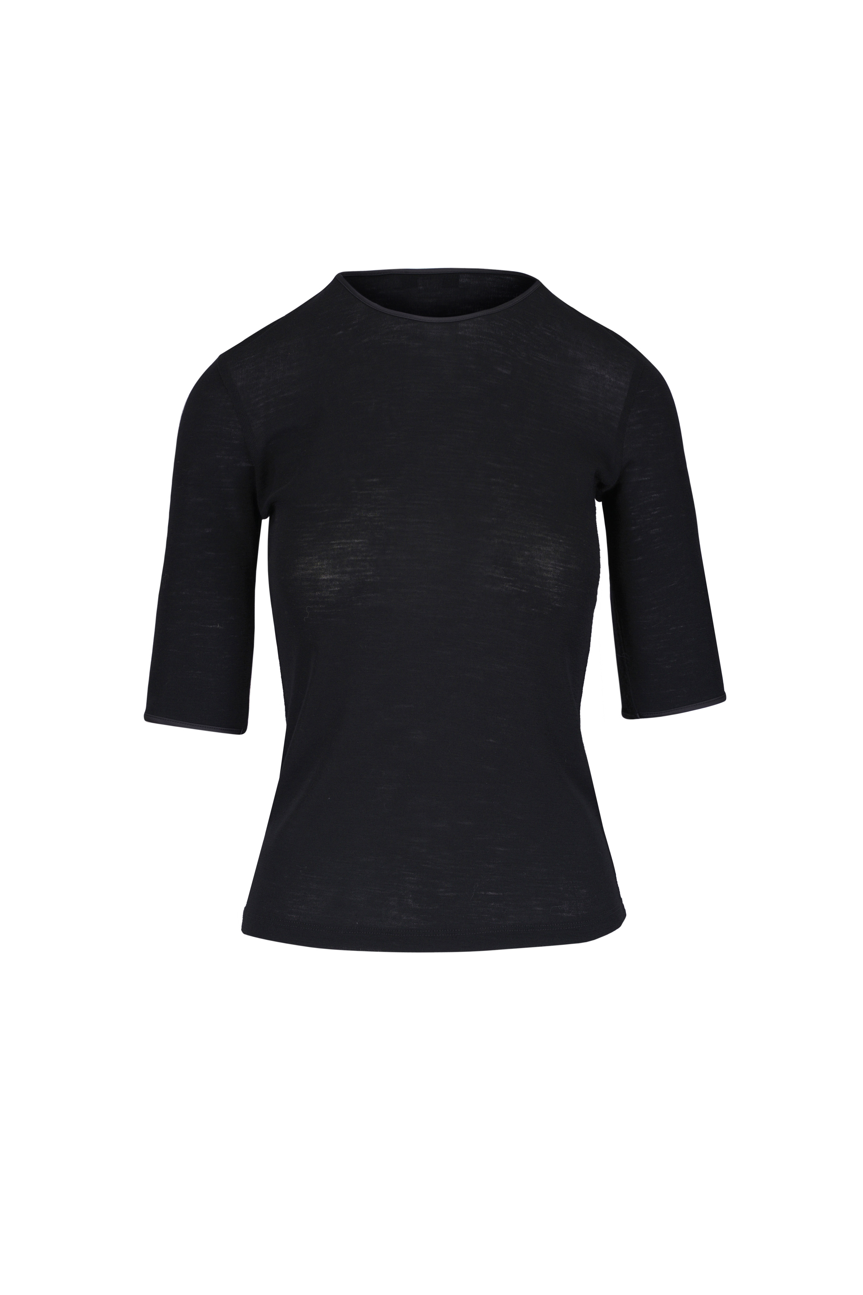 Fendi - Black Embossed FF Crop Top | Mitchell Stores