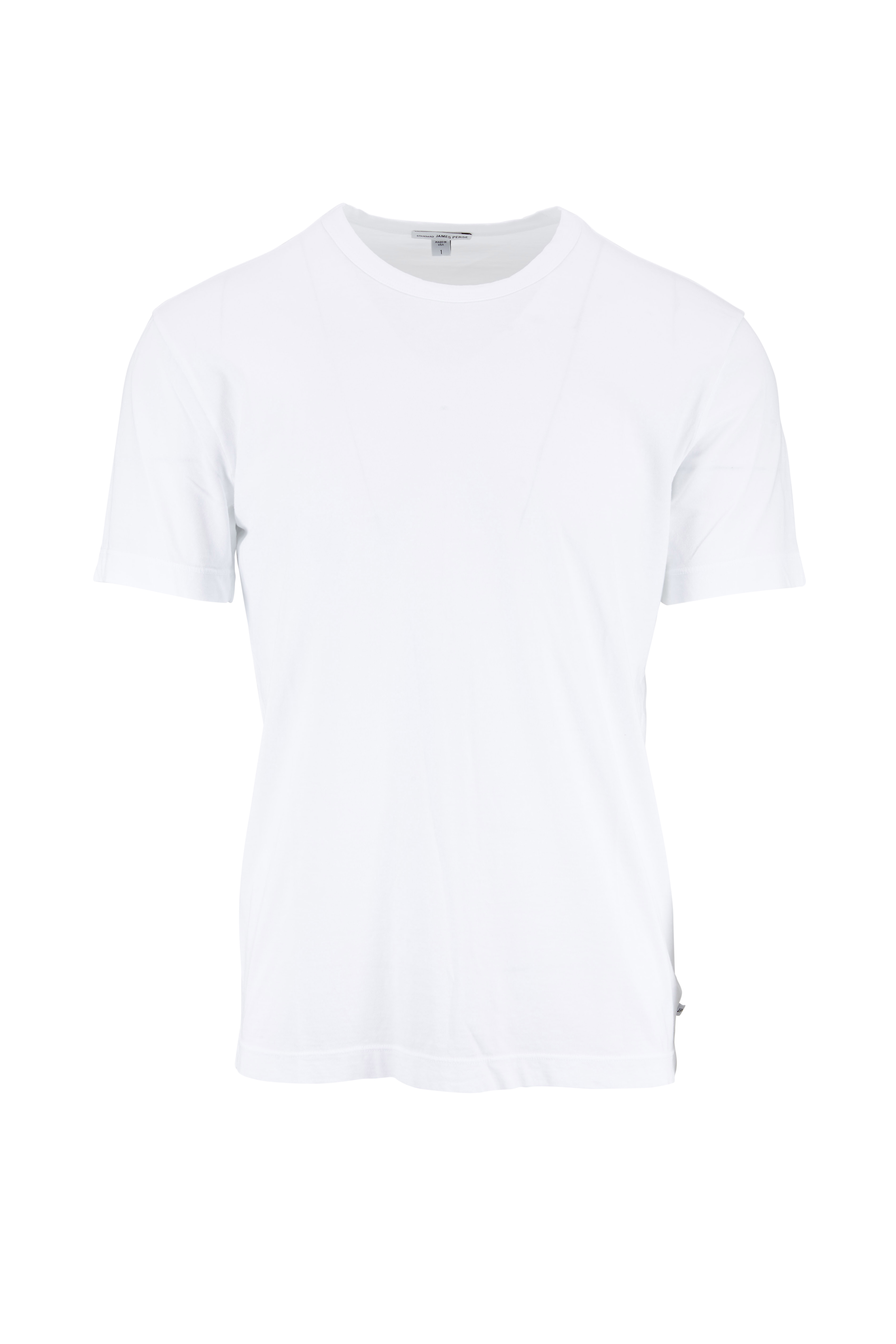 Tシャツ・カットソー JAMES PERSE Men T Shirts IMLJ3311LMTP White 3 Pack Short Sleeve Crew Neck Tee - White | James Perse Los
