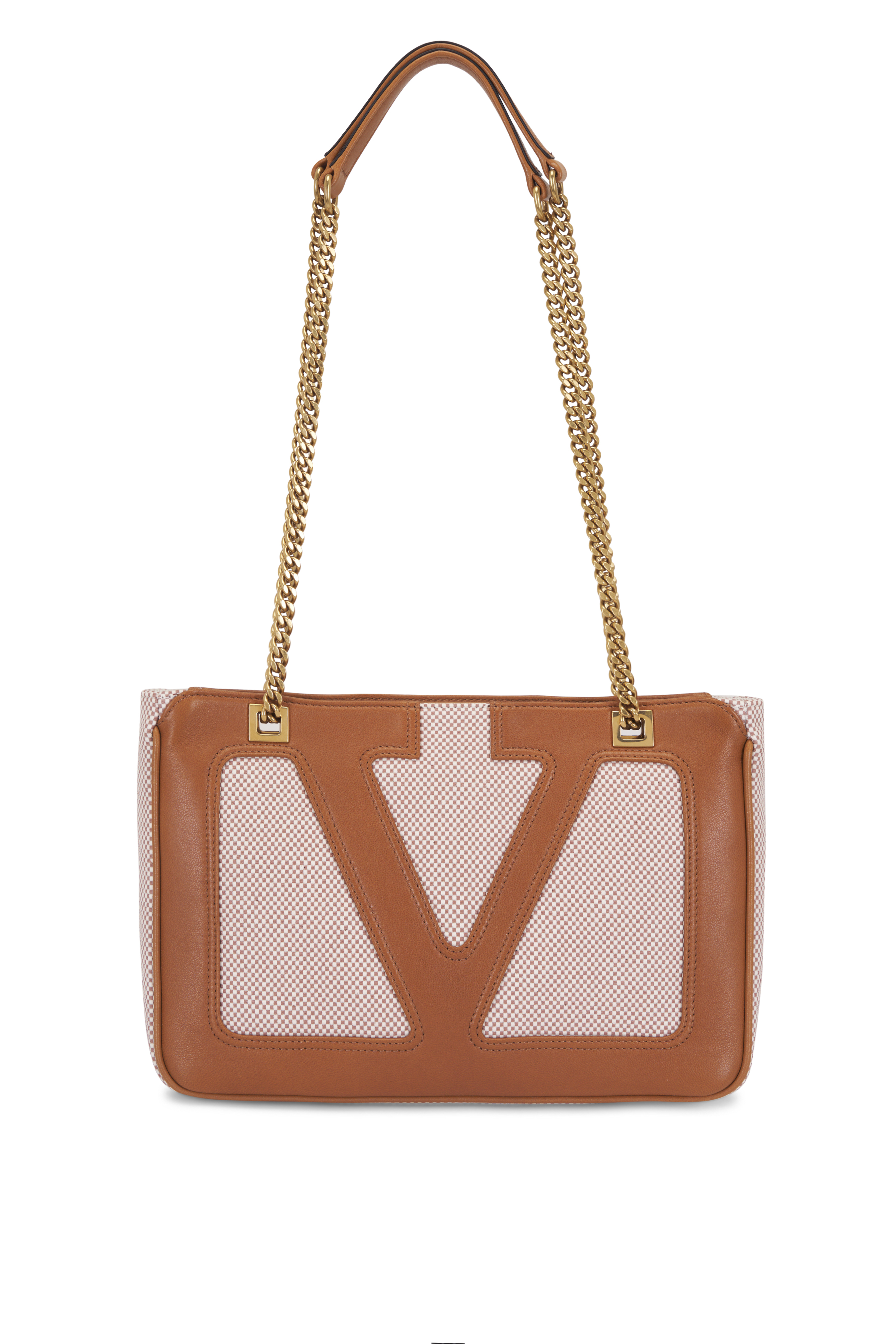Valentino Garavani - Medium Viva Superstar Natural Raffia