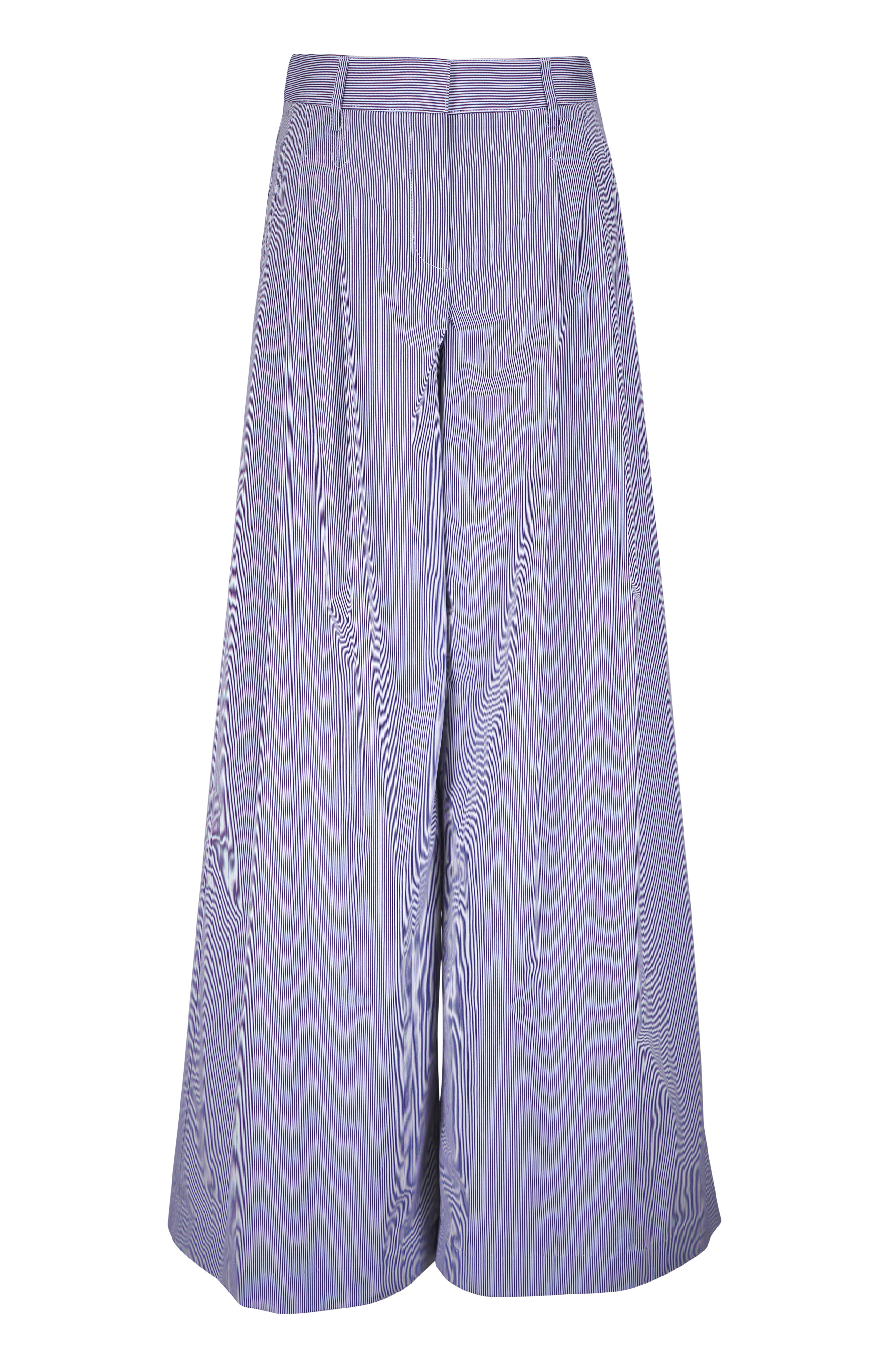 TWP - Houston St. Midnight Cotton Poplin Pant | Mitchell Stores