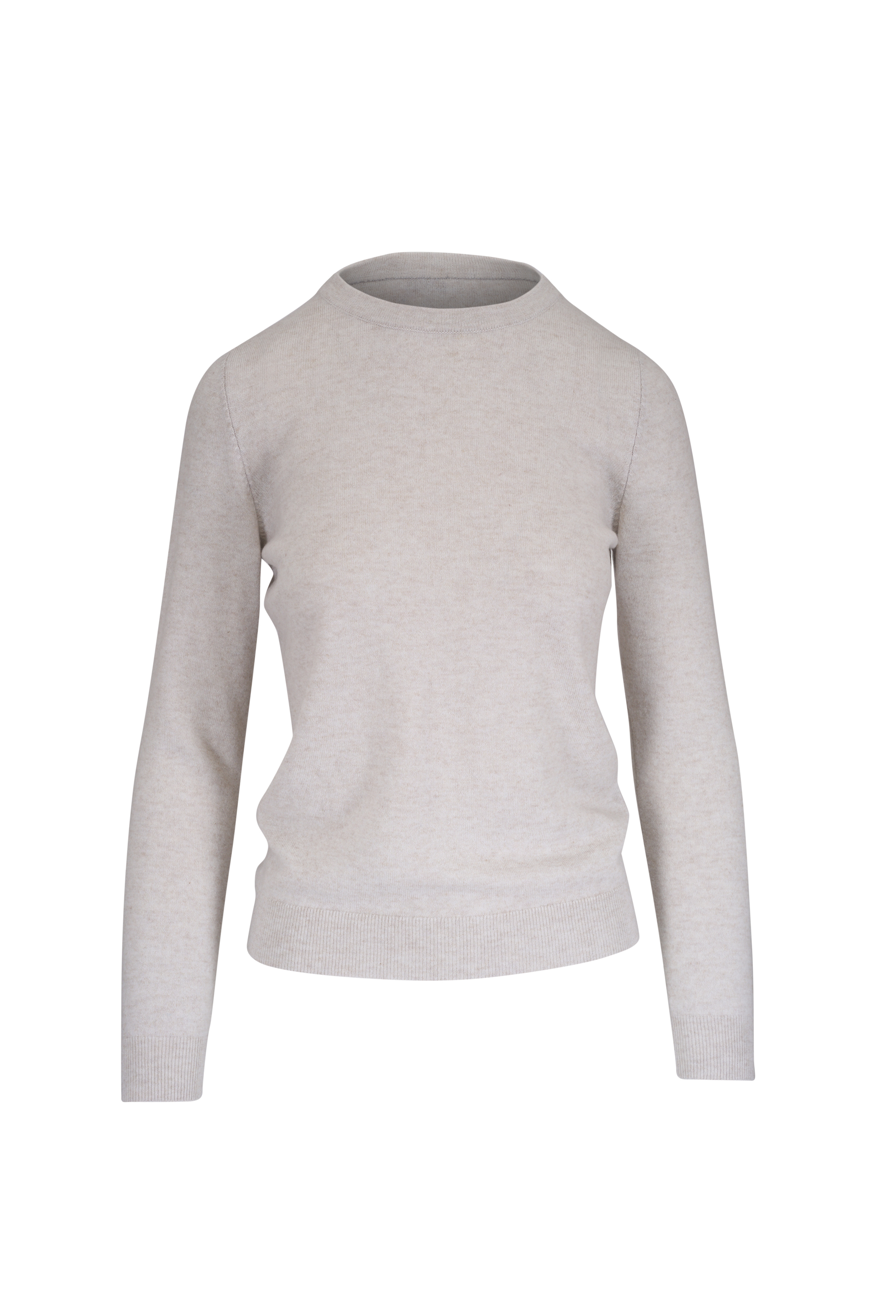 スウェット・トレーナー BRUNELLO CUCINELLI LIGHT GREY SWEATSHIRT IN COTTON BLEND Double cloth sweatshirt for Man in Pearl Grey | Brunello