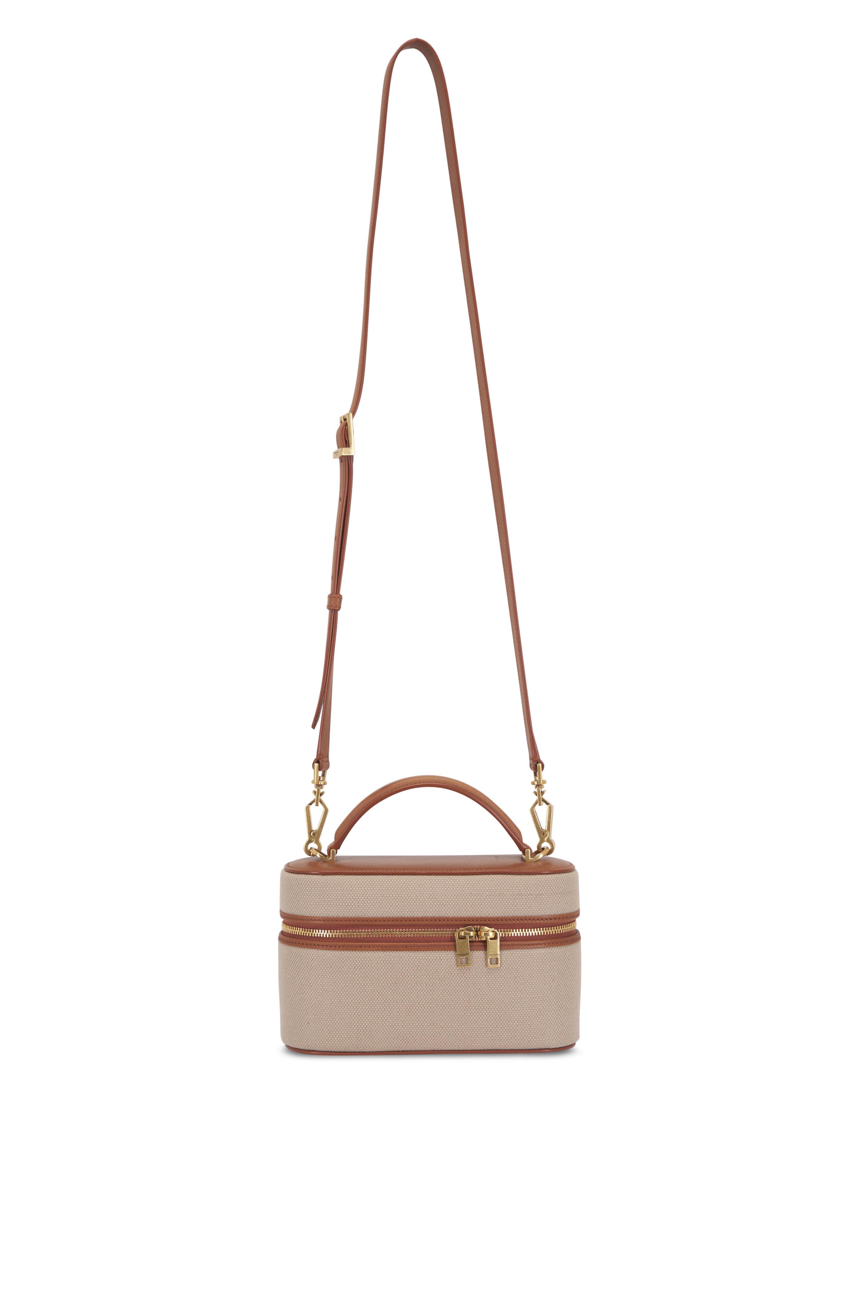 The Row - India 15.75 Taupe Top Handle Bag | Mitchell Stores