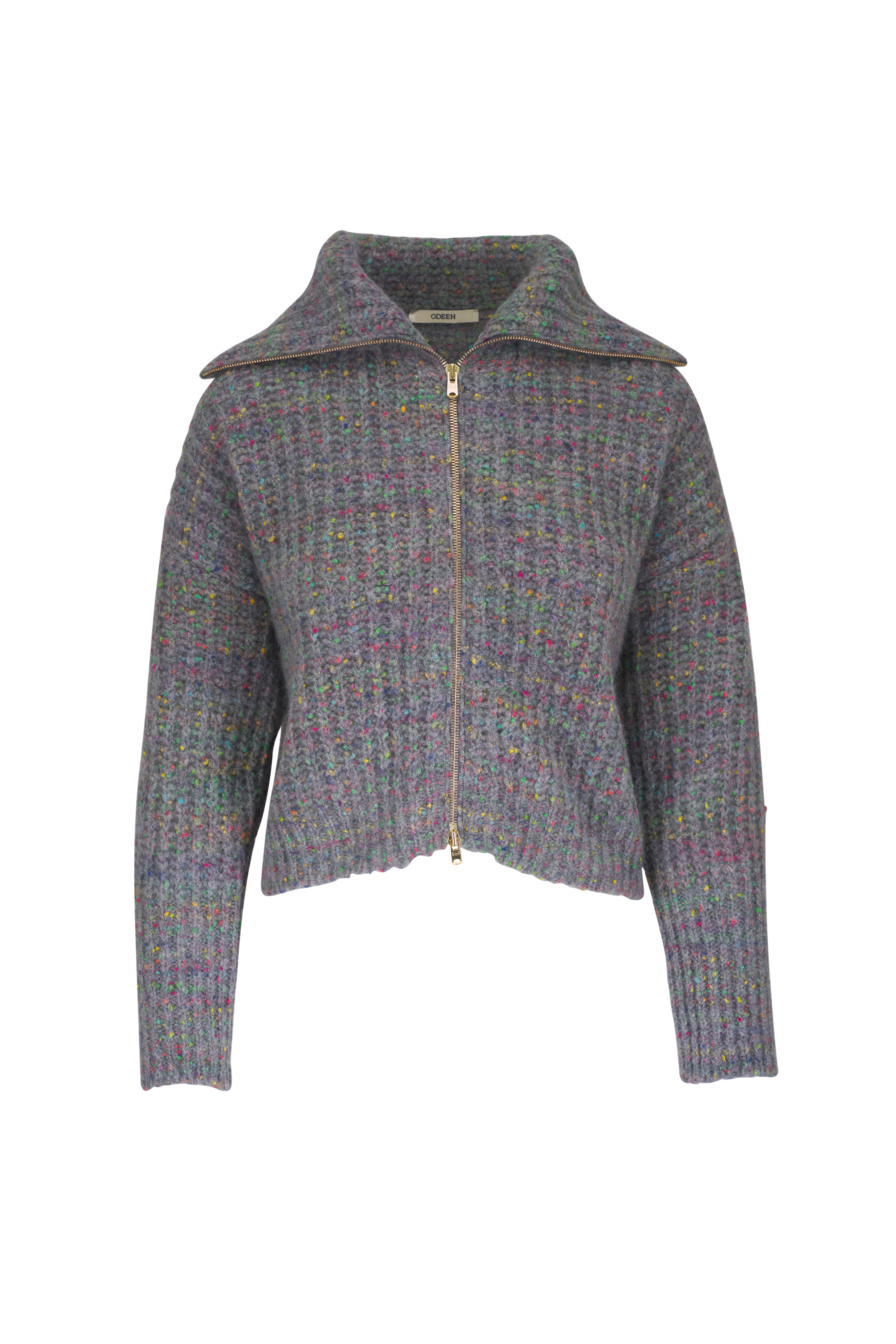 The Elder Statesman - Wacky Wild Card Flower Power Cashmere Sweater