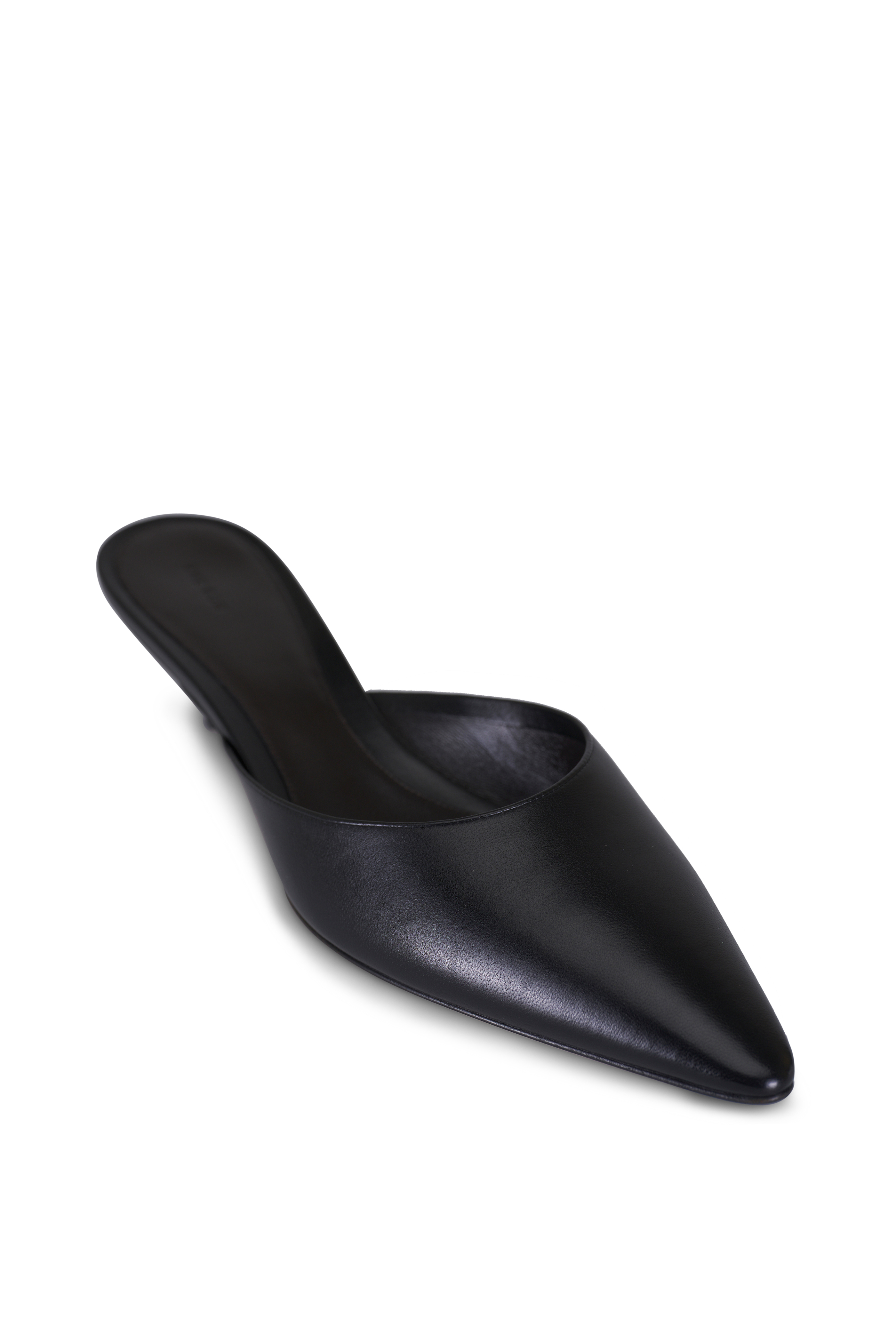 Marni - Black Multi Embroidered Fussebett Sabor Mule