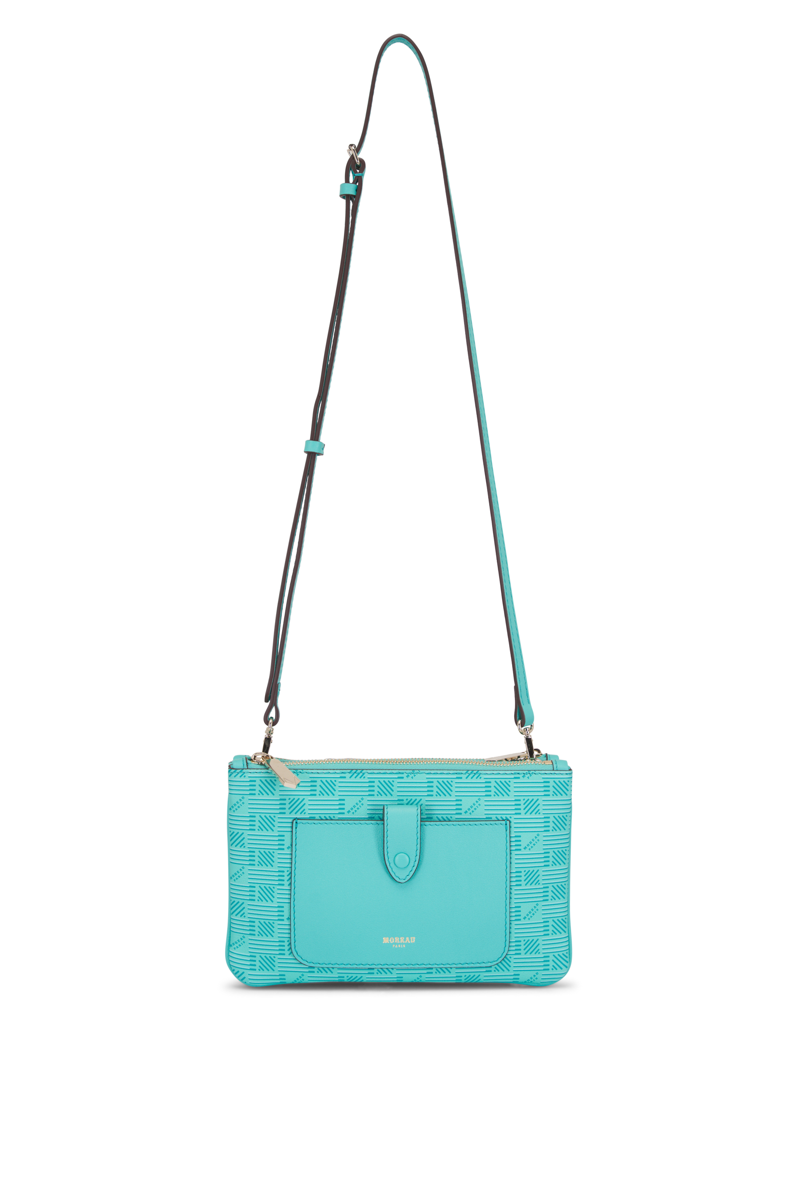 Moreau Paris - Suite Junior Fuchsia Leather Crossbody