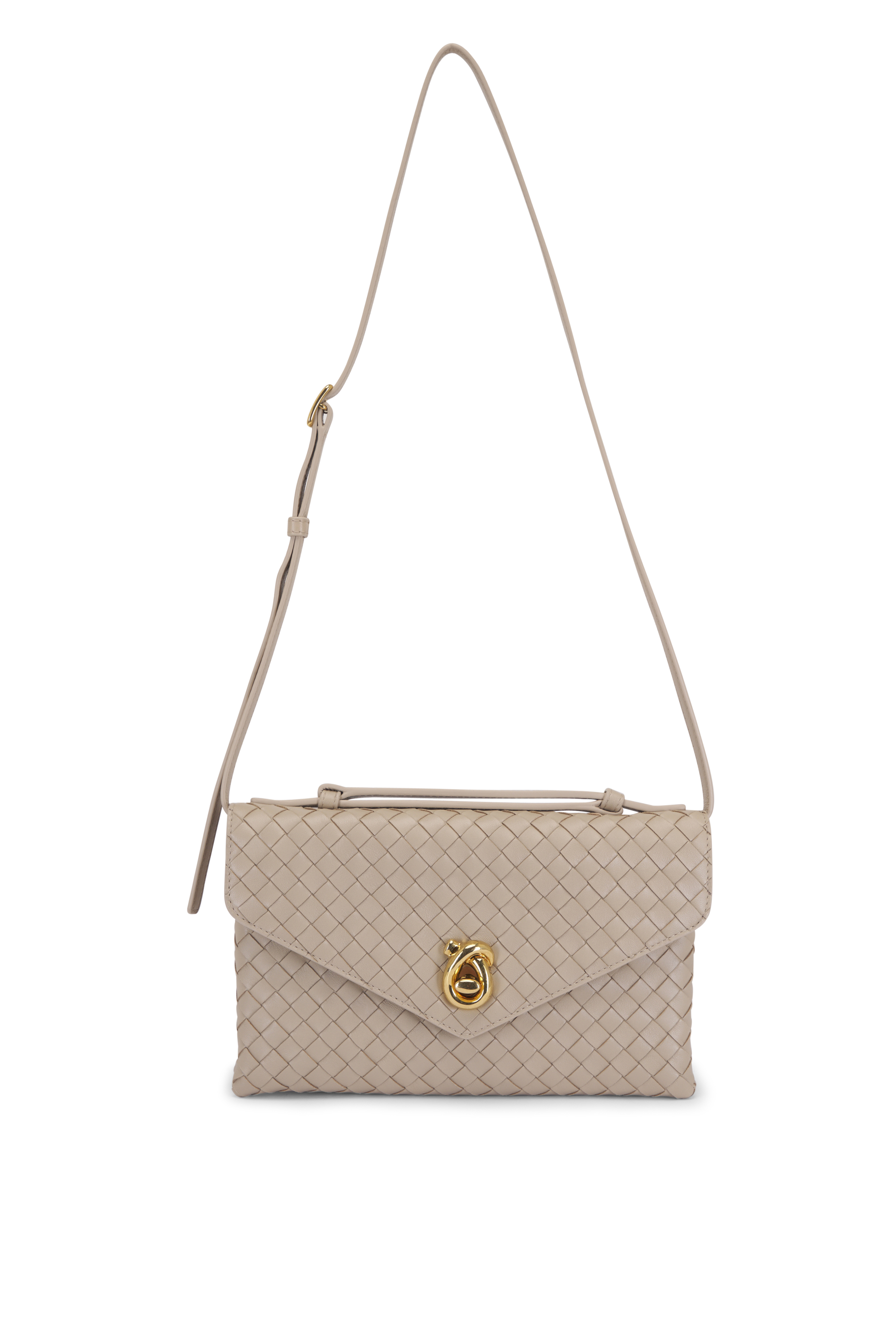 Bottega Veneta - Jodie Dark Red Leather Mini Knot Hobo