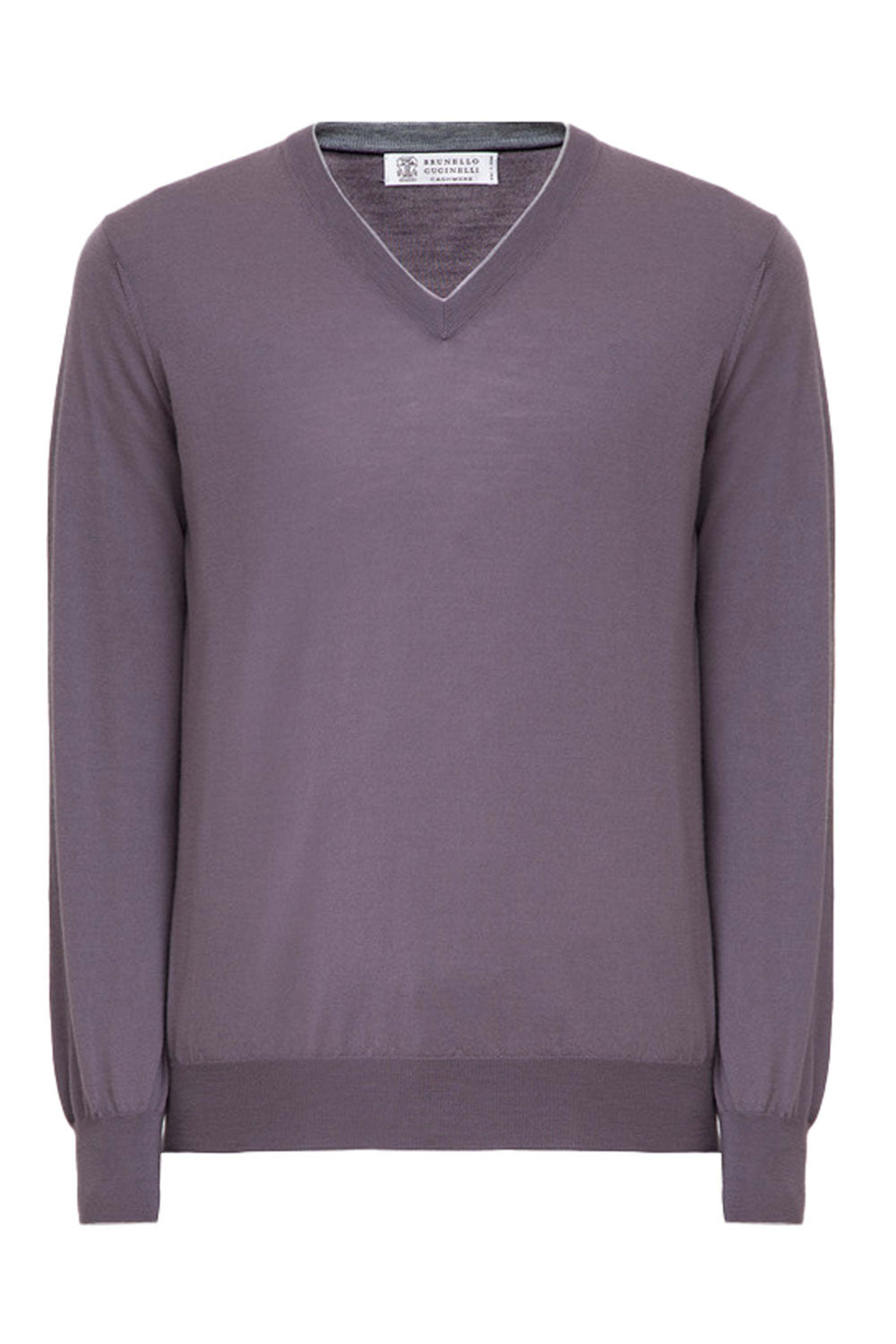 Brunello Cucinelli - Navy Melange Cashmere Front Zip Hoodie