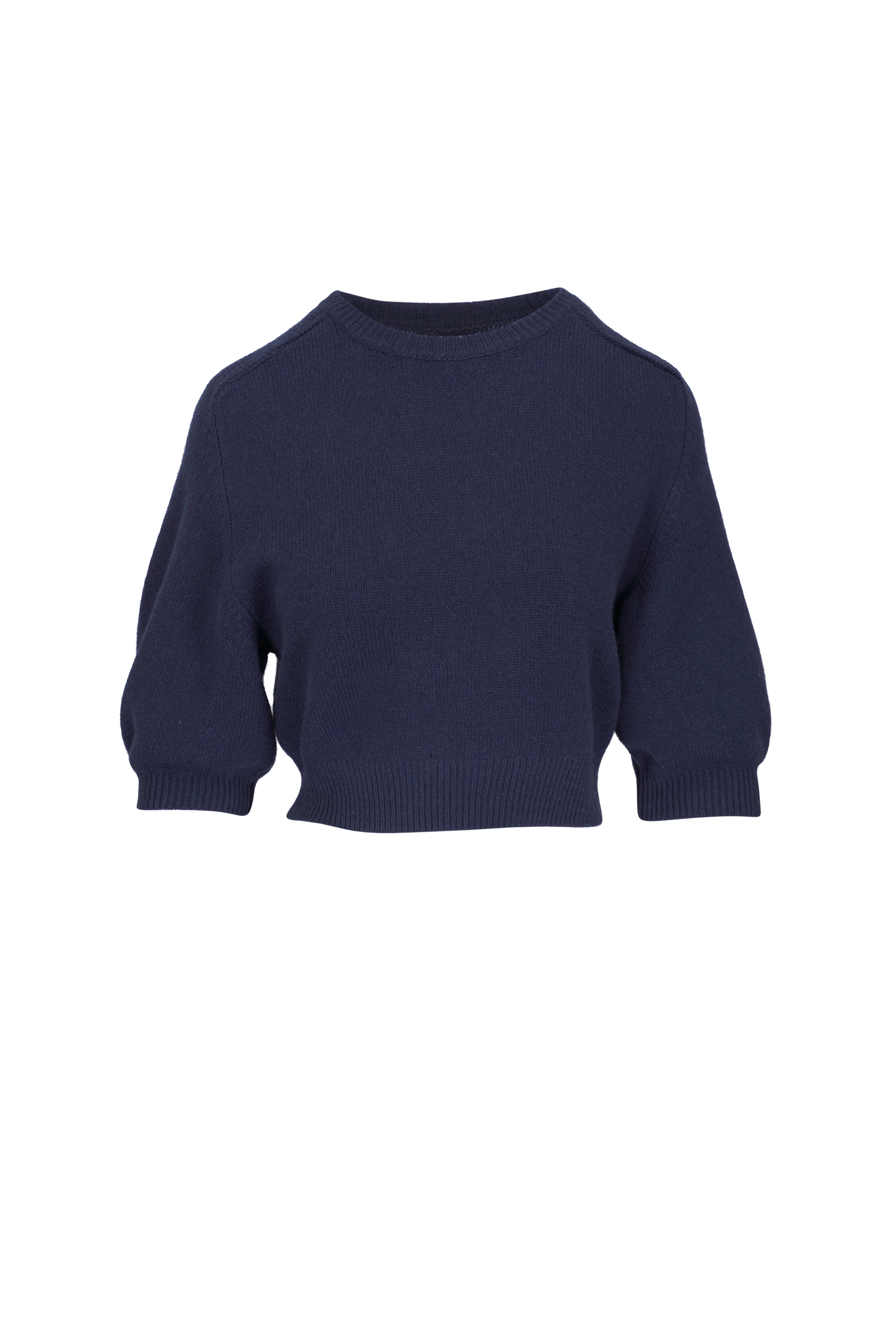Fendi - FF Fisheye Light Blue Cropped Cardigan | Mitchell Stores