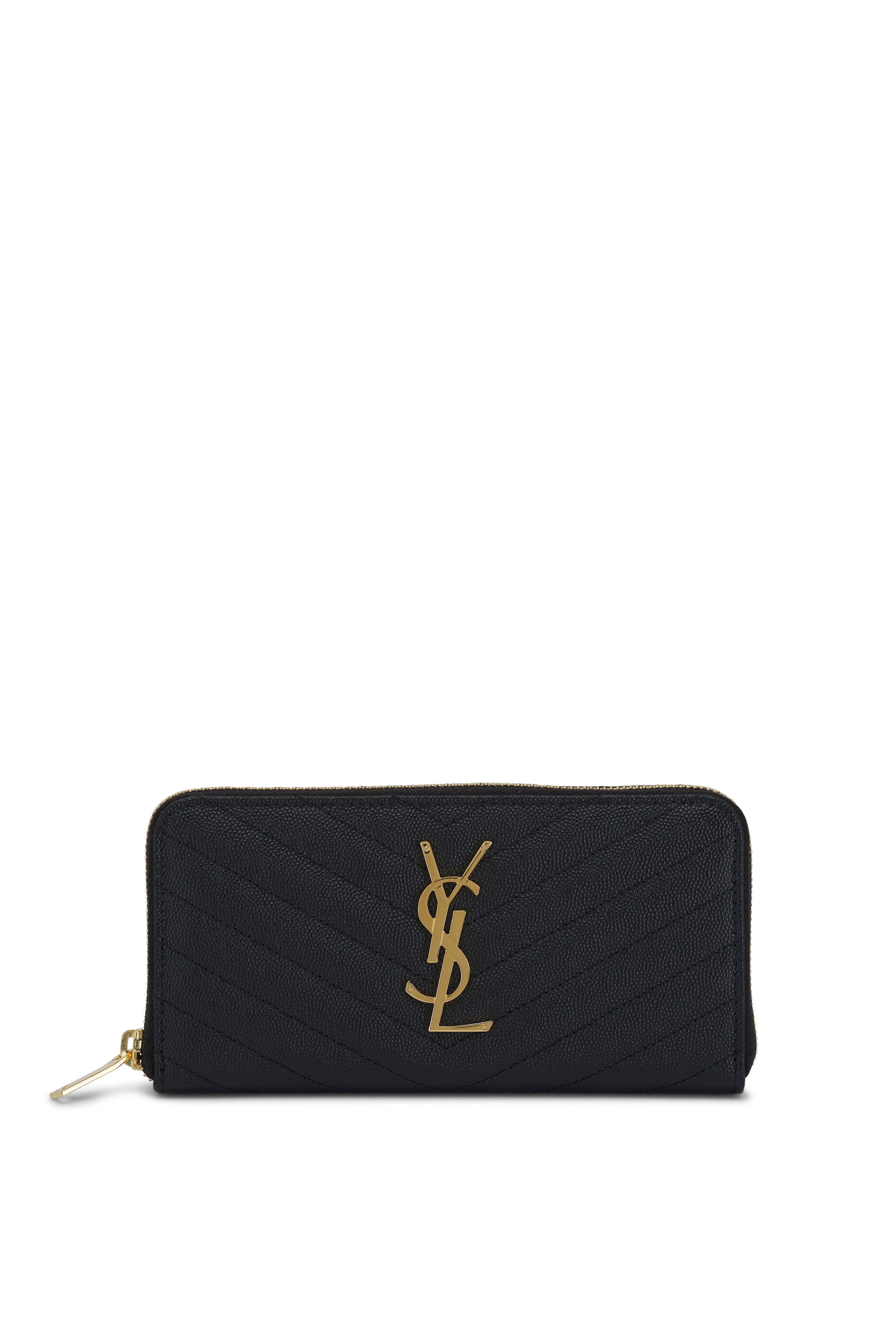 Bottega Veneta - Olive Oil Intrecciato Leather Zip Card Case