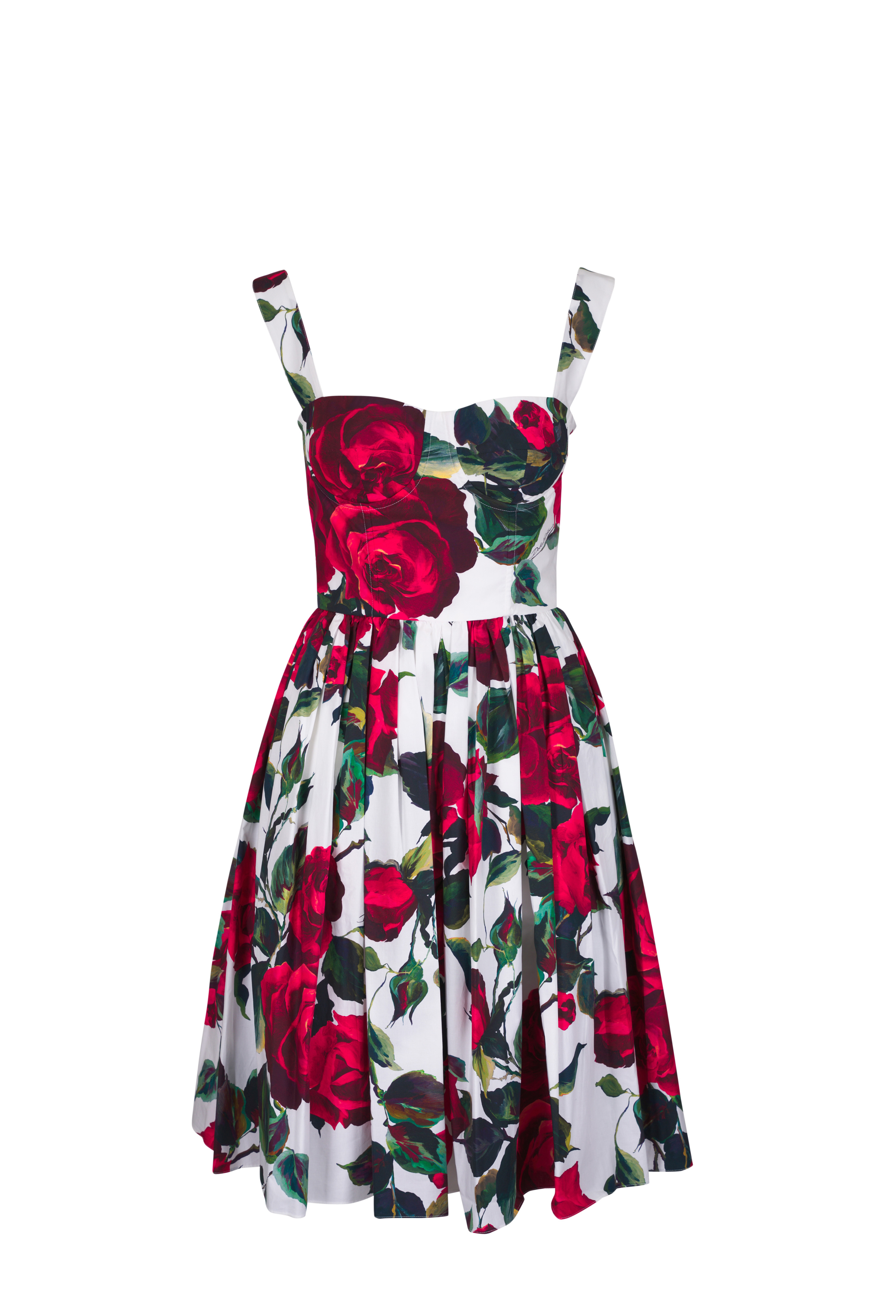 Dolce & Gabbana ローズプリント ノースリーブ プリーツ ドレス NWT 2012 RUNWAY D&G: Dolce & Gabbana, Silk Scarf Pink Mini