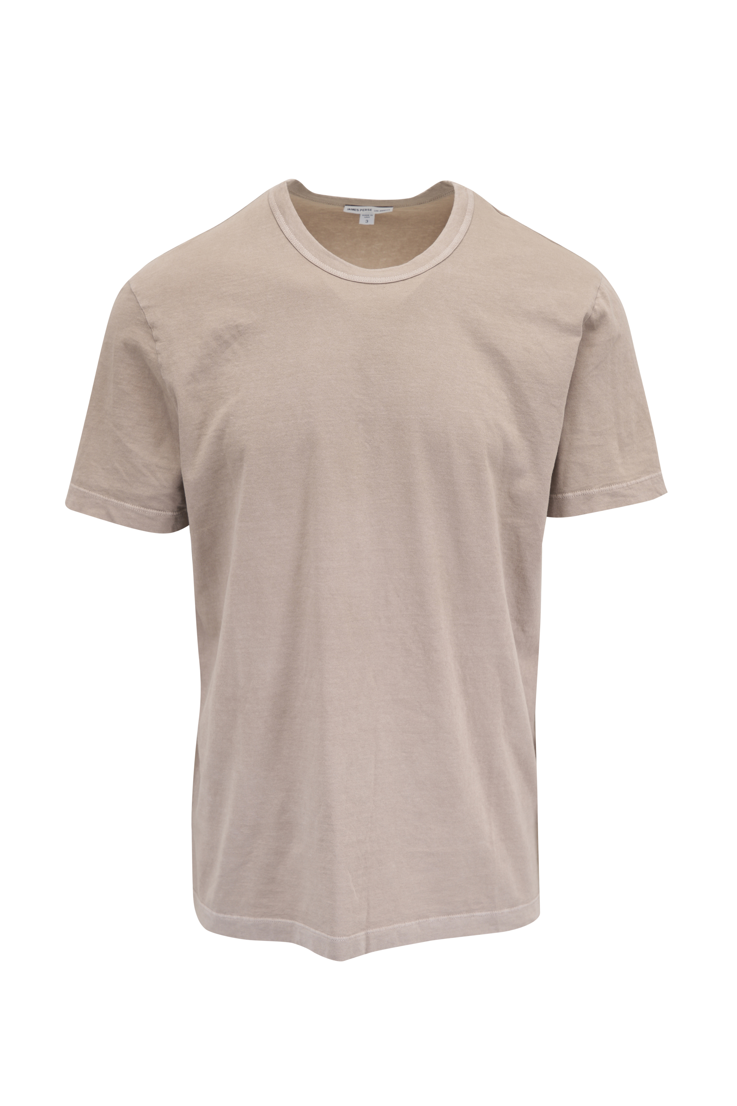 James Perse - Olive Gray Jersey Cotton T-Shirt | Mitchell Stores James Perse - Olive Gray Jersey Cotton T-Shirt | Mitchell Stores